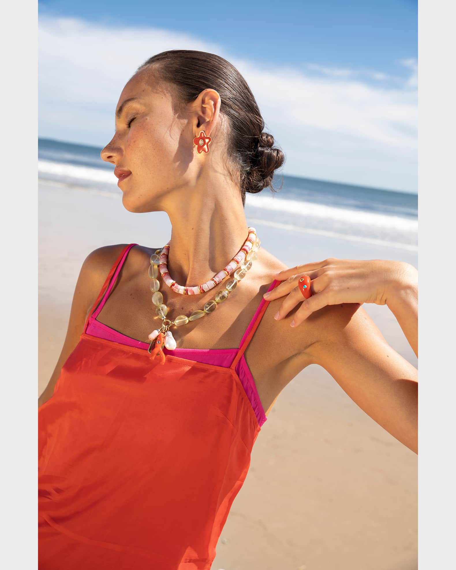 Lizzie Fortunato Porto Covo Necklace in Soleil