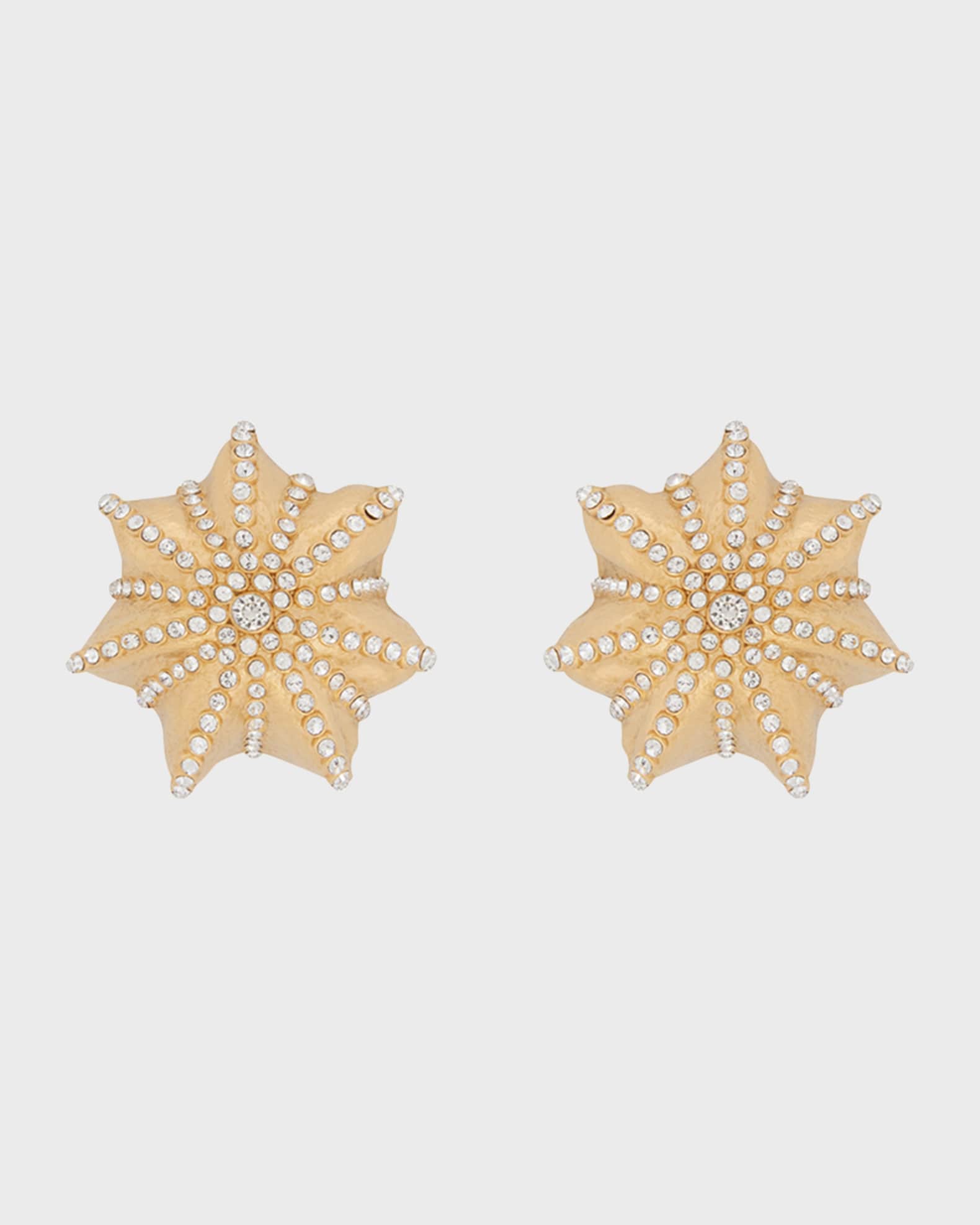 Oscar de la renta star earrings store