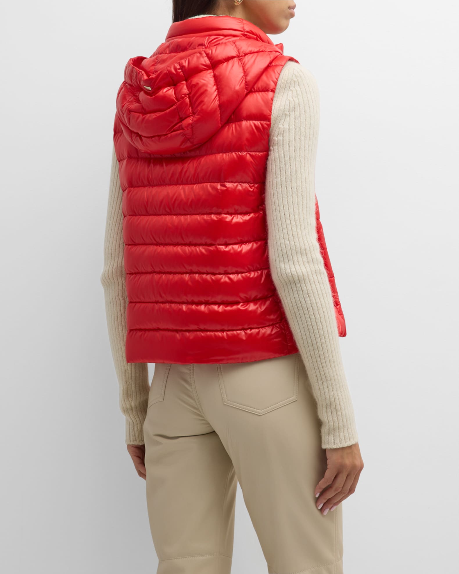 Herno Nylon Ultralight Hooded Vest | Neiman Marcus