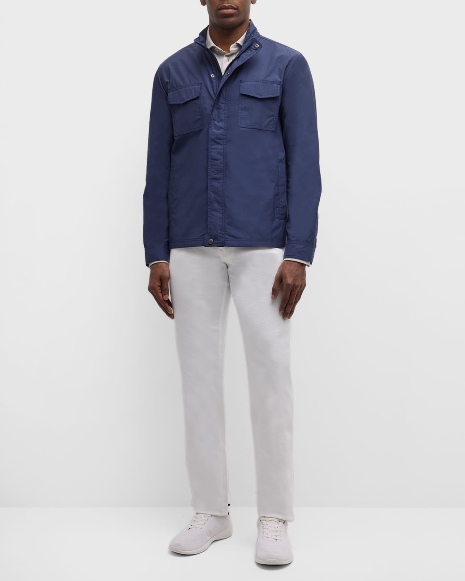 Peter Millar Men's Rambler Weather-Resistant Jacket | Neiman Marcus