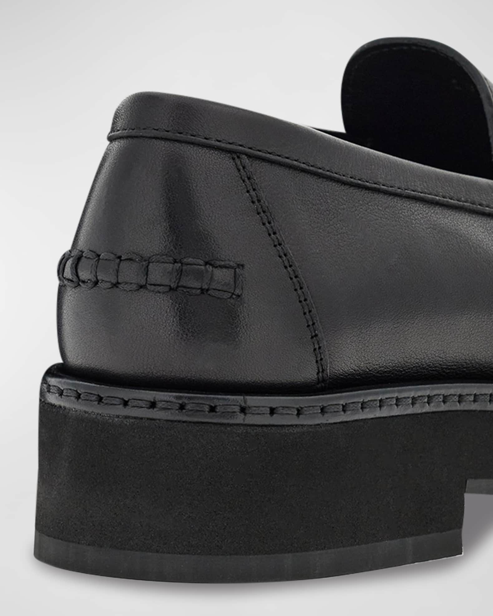 24AW new/FERRAGAMO マリアンビットローファー Loafer Black Ferragamo Maryan Calfskin Gancini Bit Loafers | Neiman Marcus