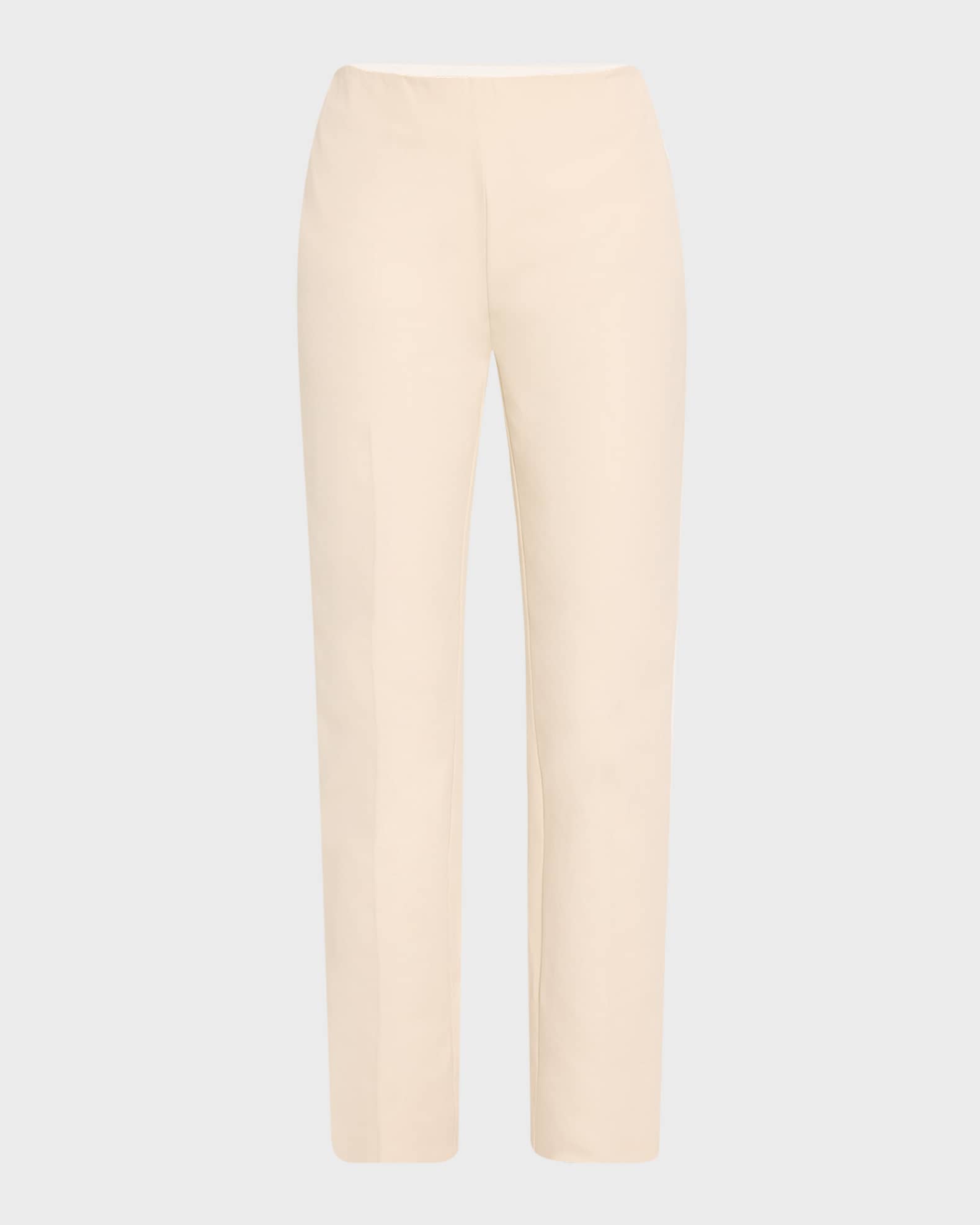 Lafayette 148 New York Stanton Tapered Stretch Cotton Ankle Pants ...