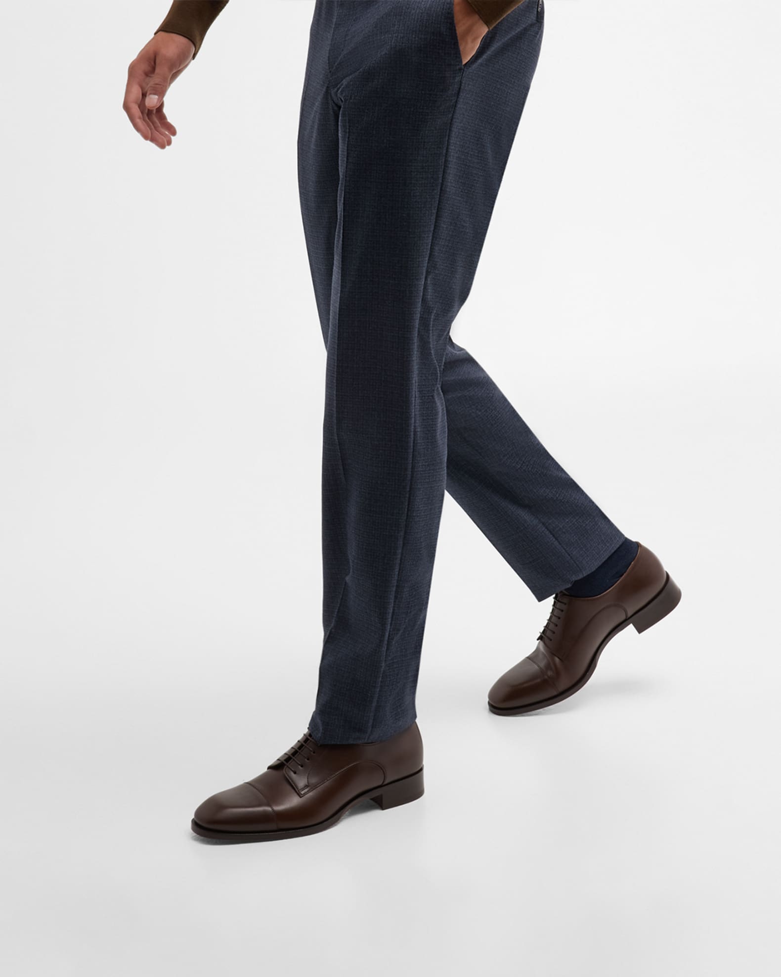Men's Cortomale Calf Leather Oxfords 1