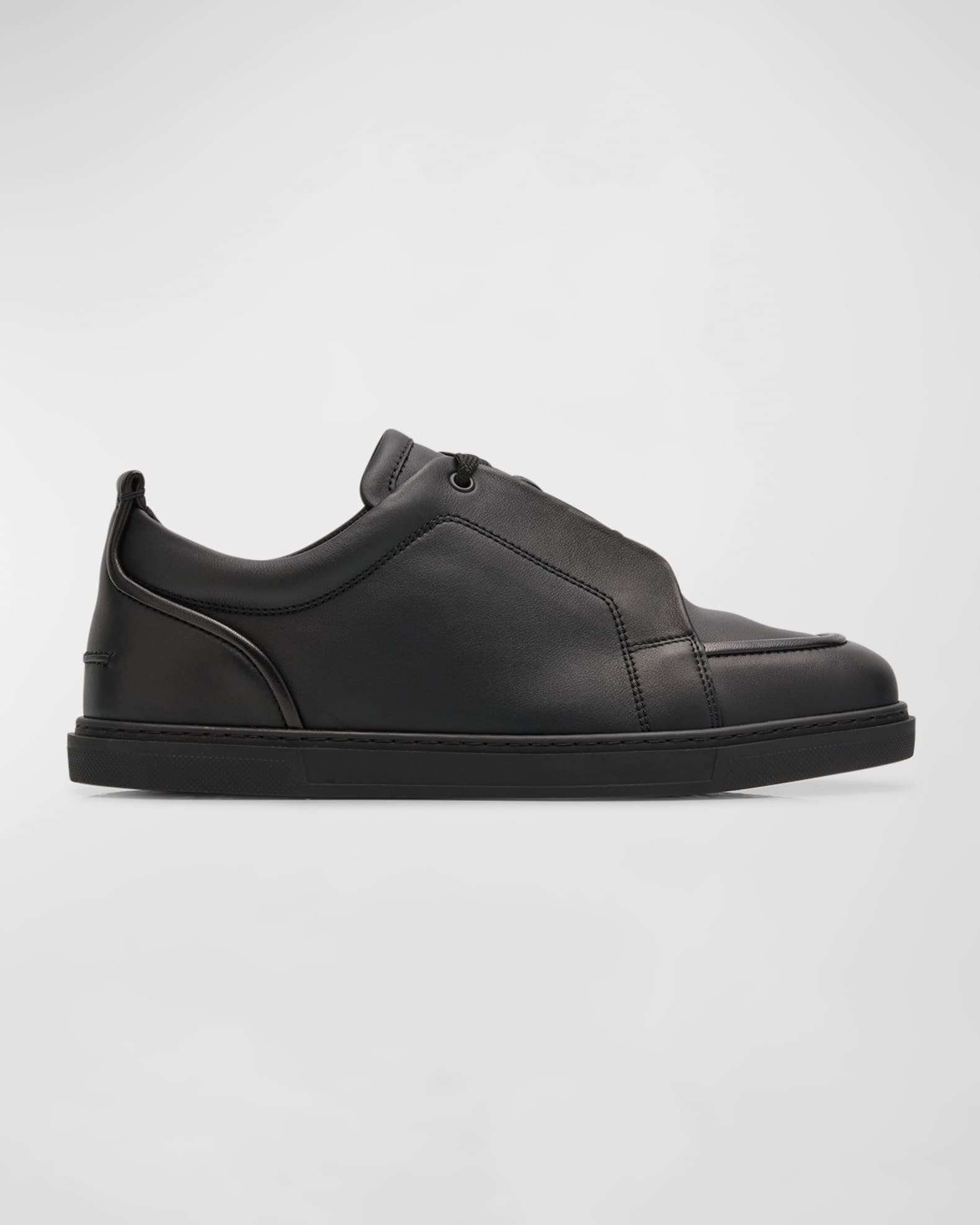 Christian Louboutin Men s Jimmy Low Top Nappa Leather Sneakers Neiman Marcus