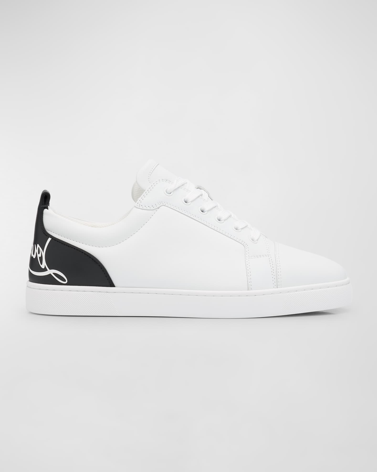 Men's Fun Louis Junior Low-Top Leather Sneakers  0