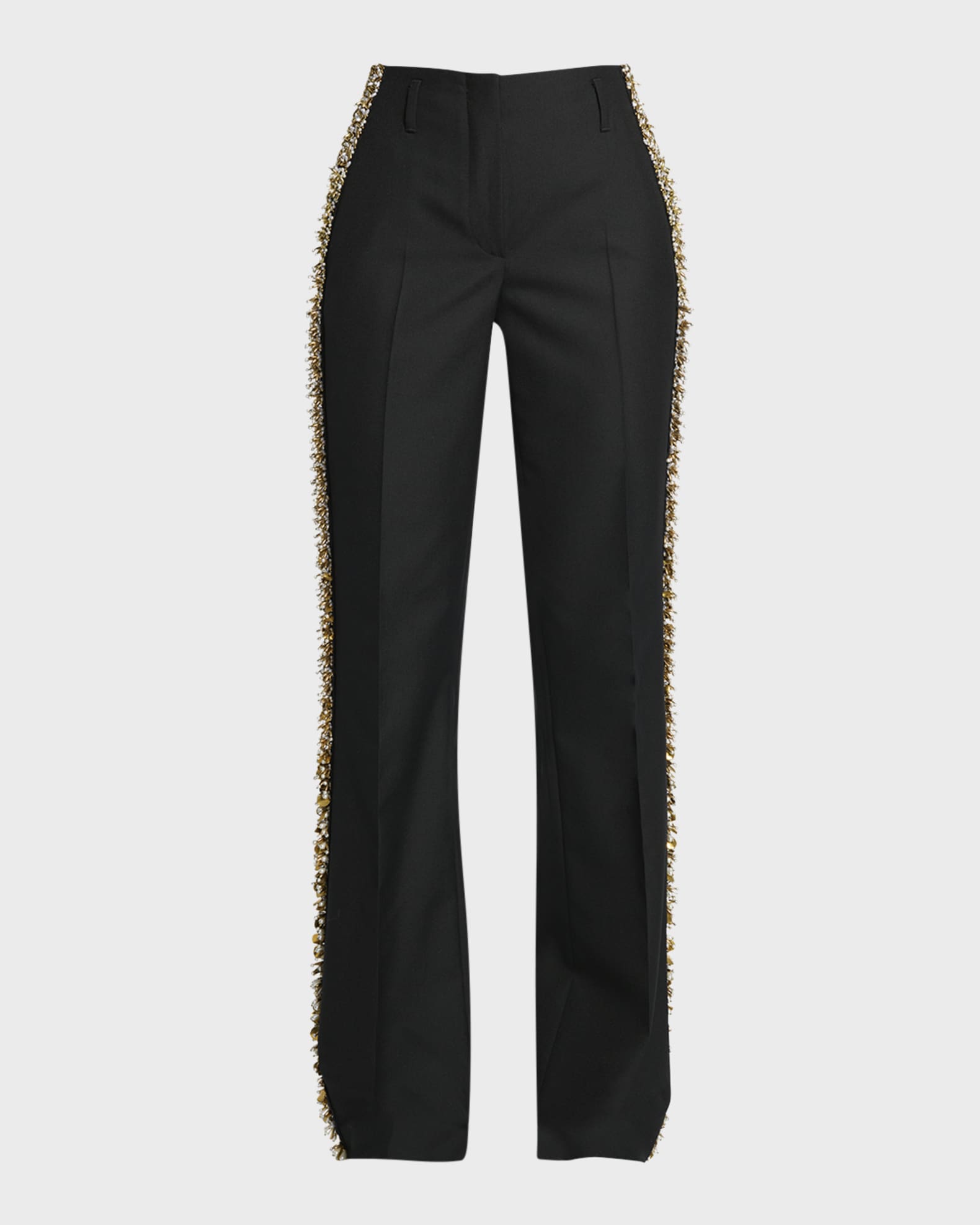 Dries Van Noten Parchia Embellished Trousers | Neiman Marcus