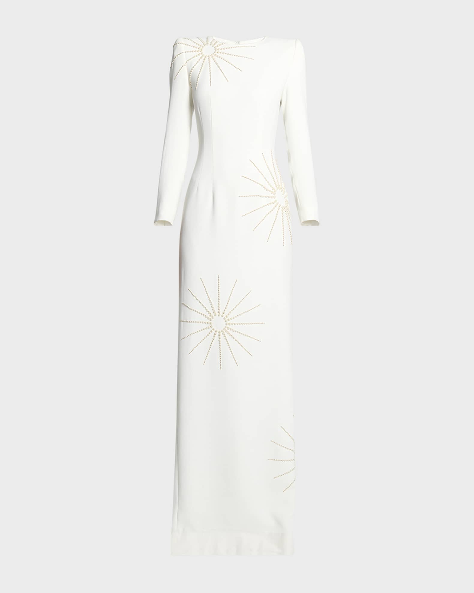 Dries Van Noten Beige Dalina Maxi Dress