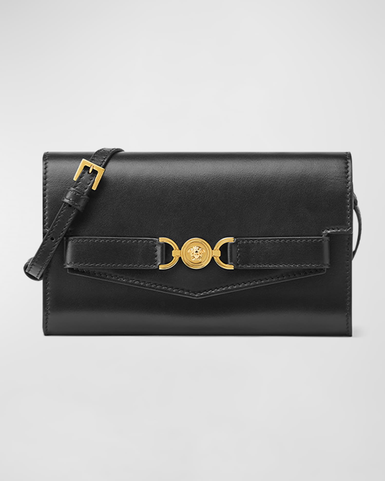 Versace Medusa 95 Mini Leather Shoulder Bag Neiman Marcus