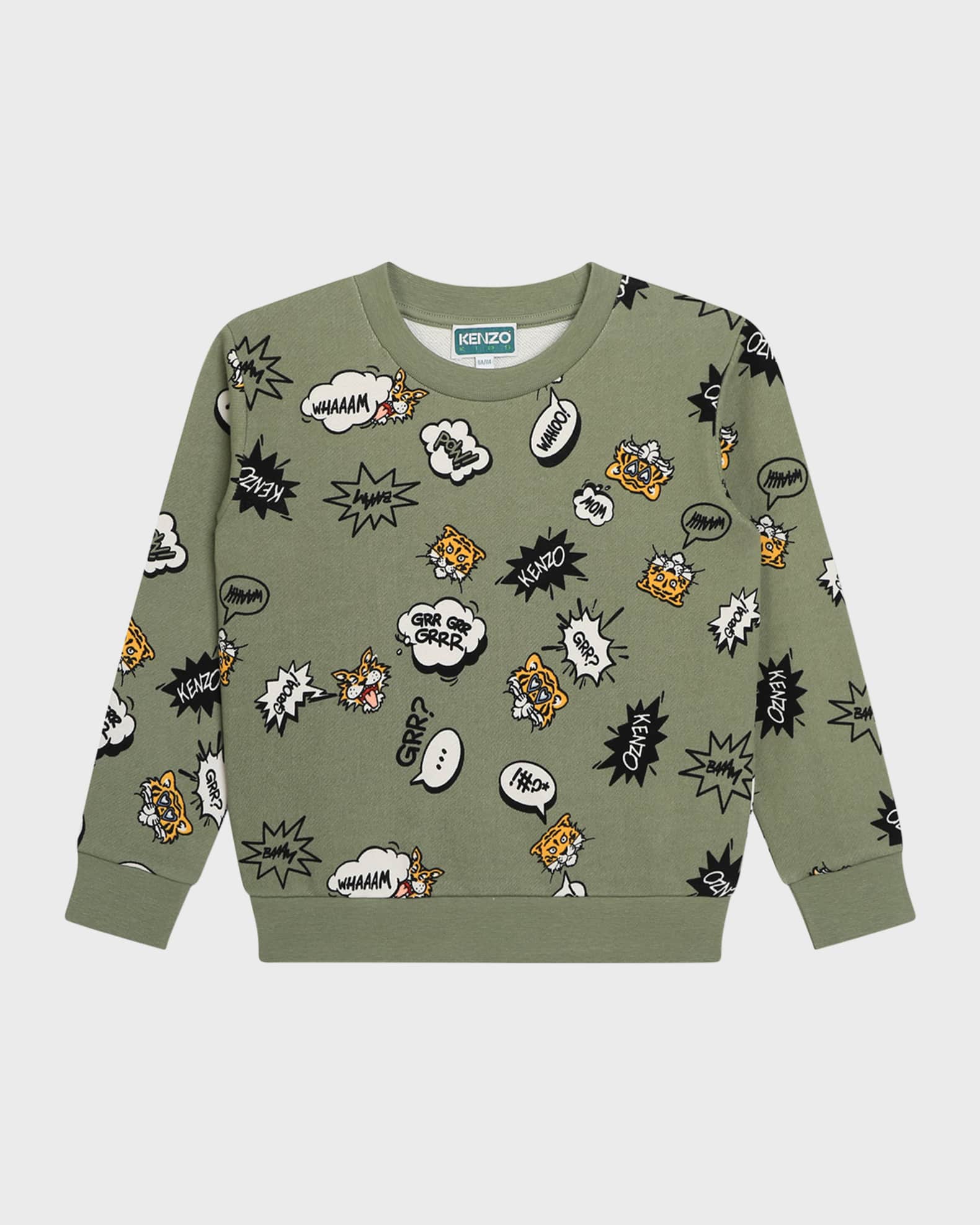 Kenzo Boy s Comic Graphic Sweatshirt Size 4 12 Neiman Marcus