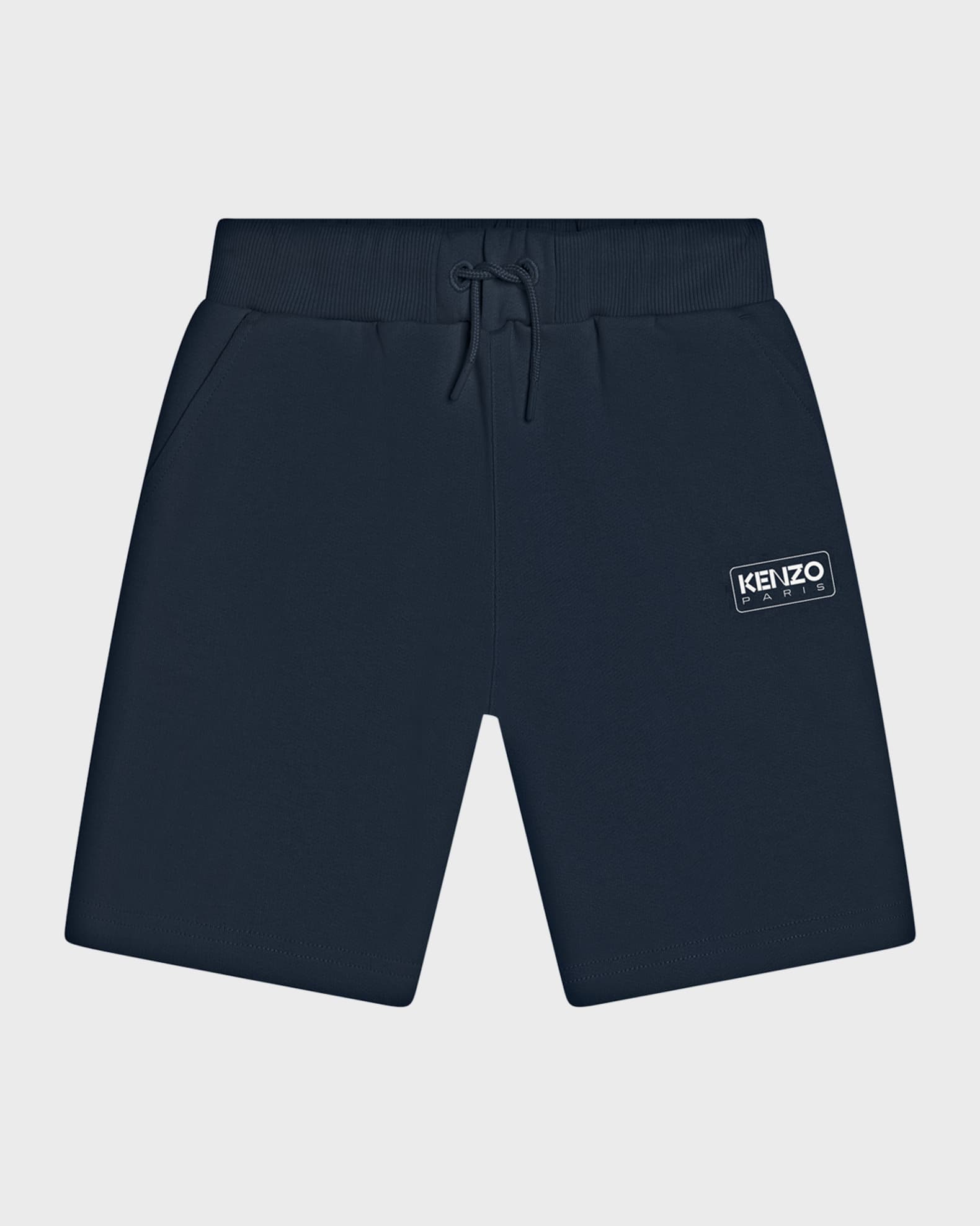 Kenzo Boy's Fleece Logo Bermuda Shorts, Size 4-12