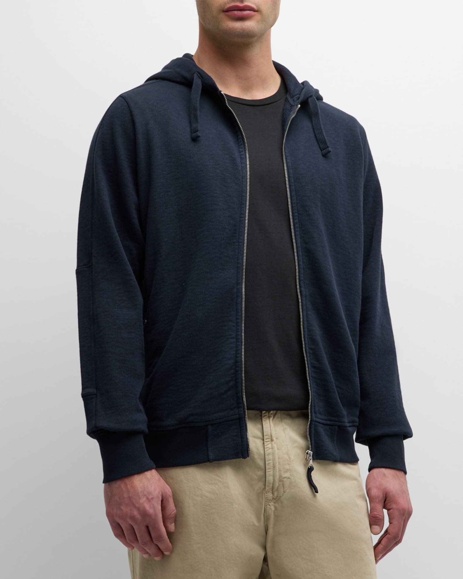 Stone Island Men s Zip Hoodie with Patch Neiman Marcus