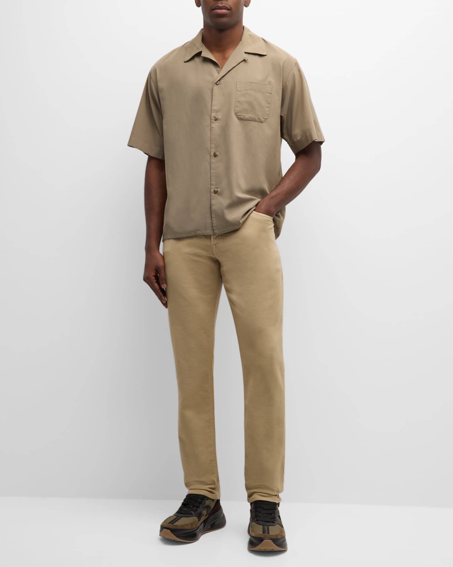 Men's Adler French Terry 5-Pocket Pants 1