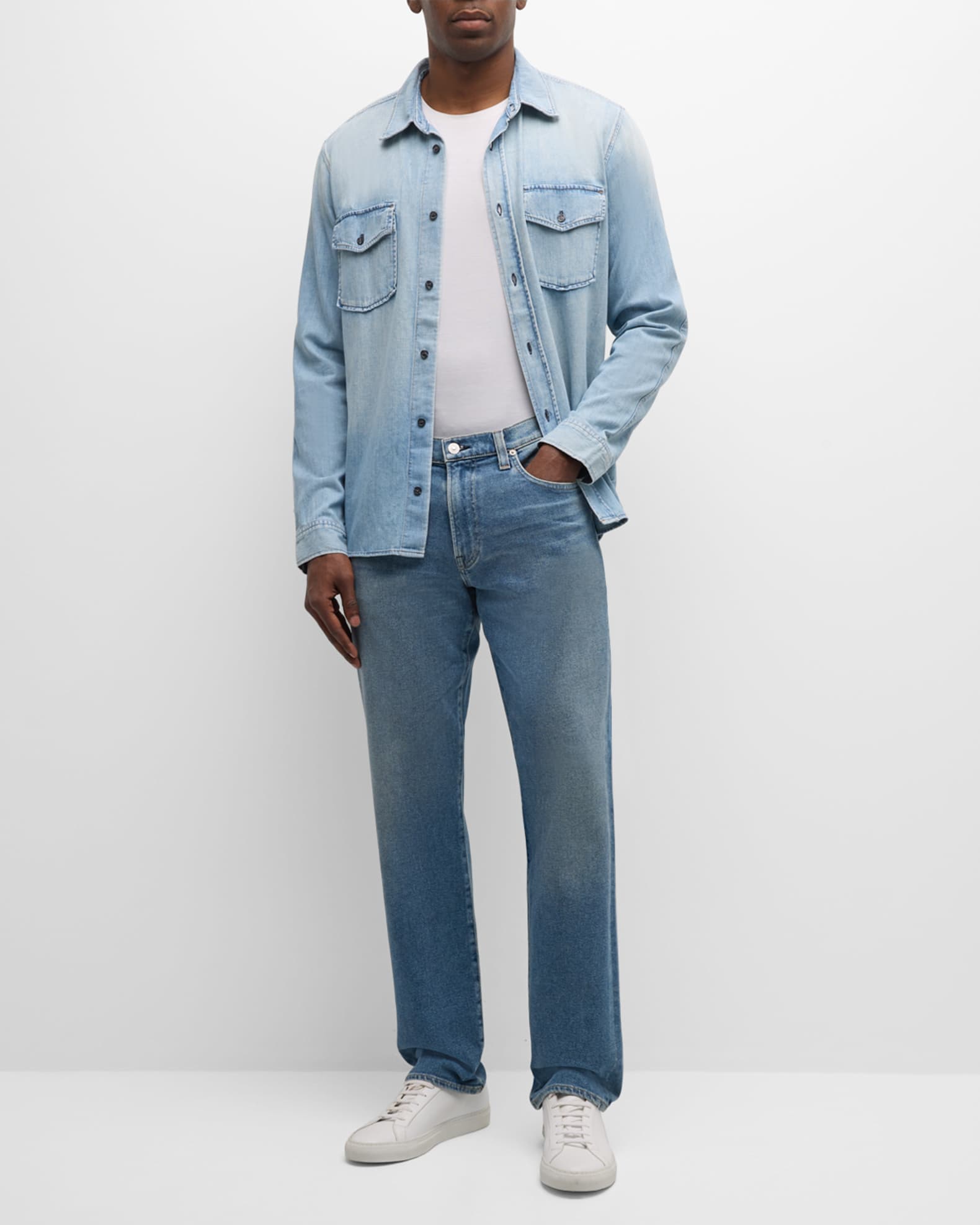 Men's Cairo Denim Utility Shirt 1