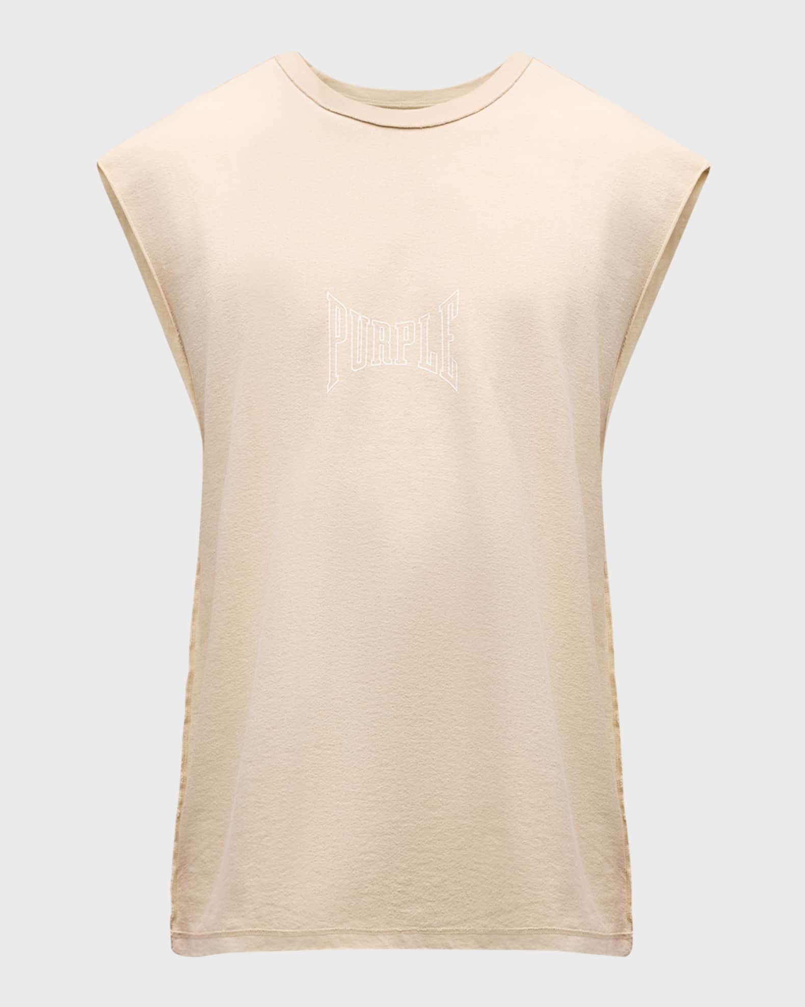 Men's Textured Jersey Tank Top