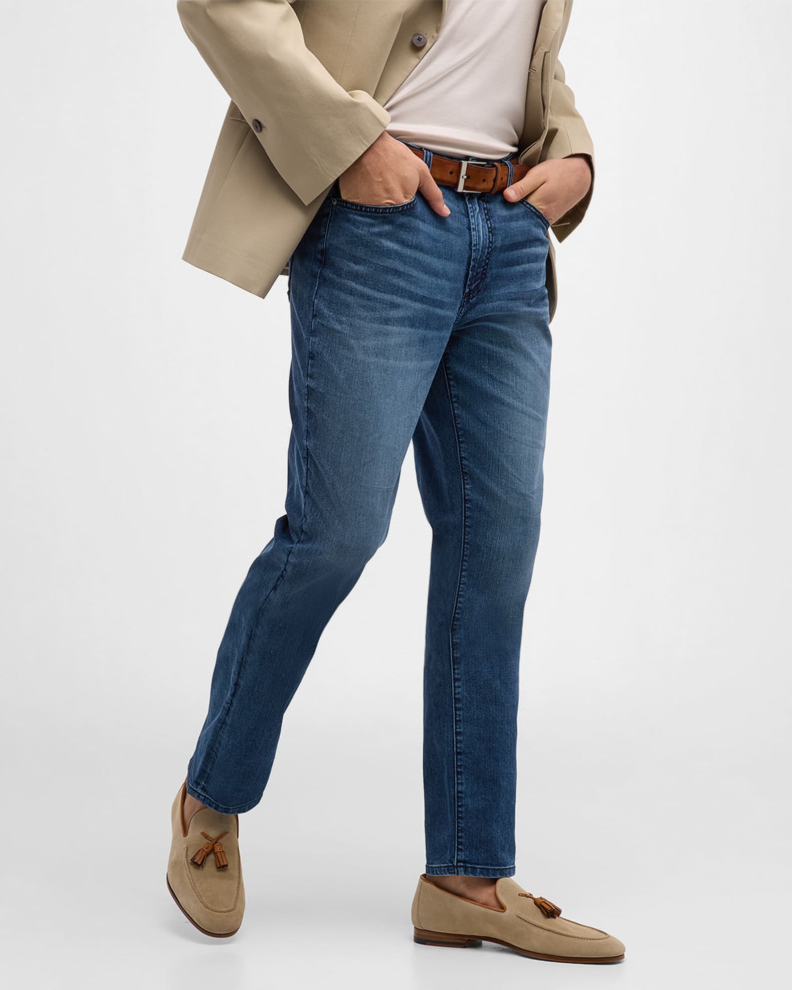 monfrere Men's Deniro Slim Denim Jeans | Neiman Marcus