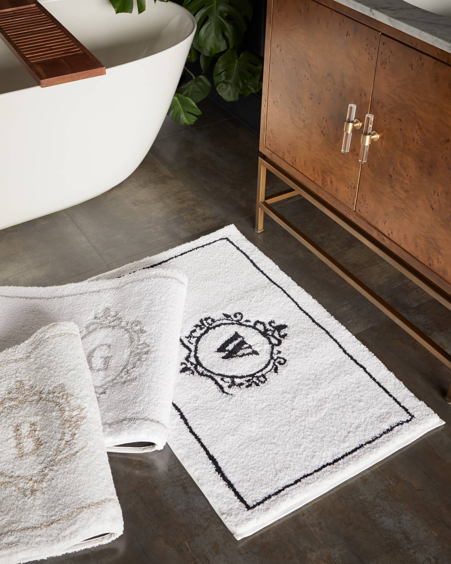 Monogrammed bath mats new arrivals