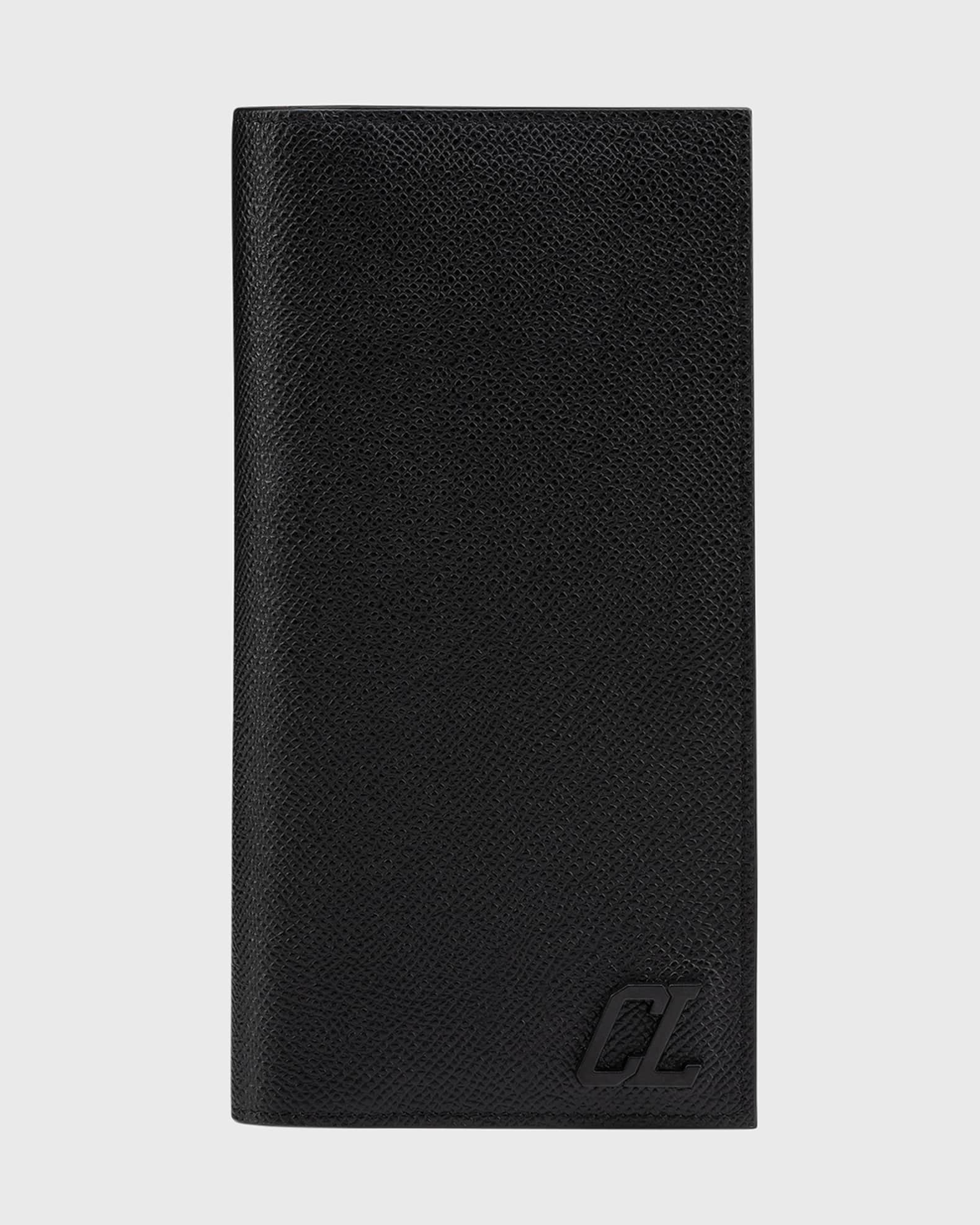 Men's Groovy Vertical Long Bifold Wallet 0