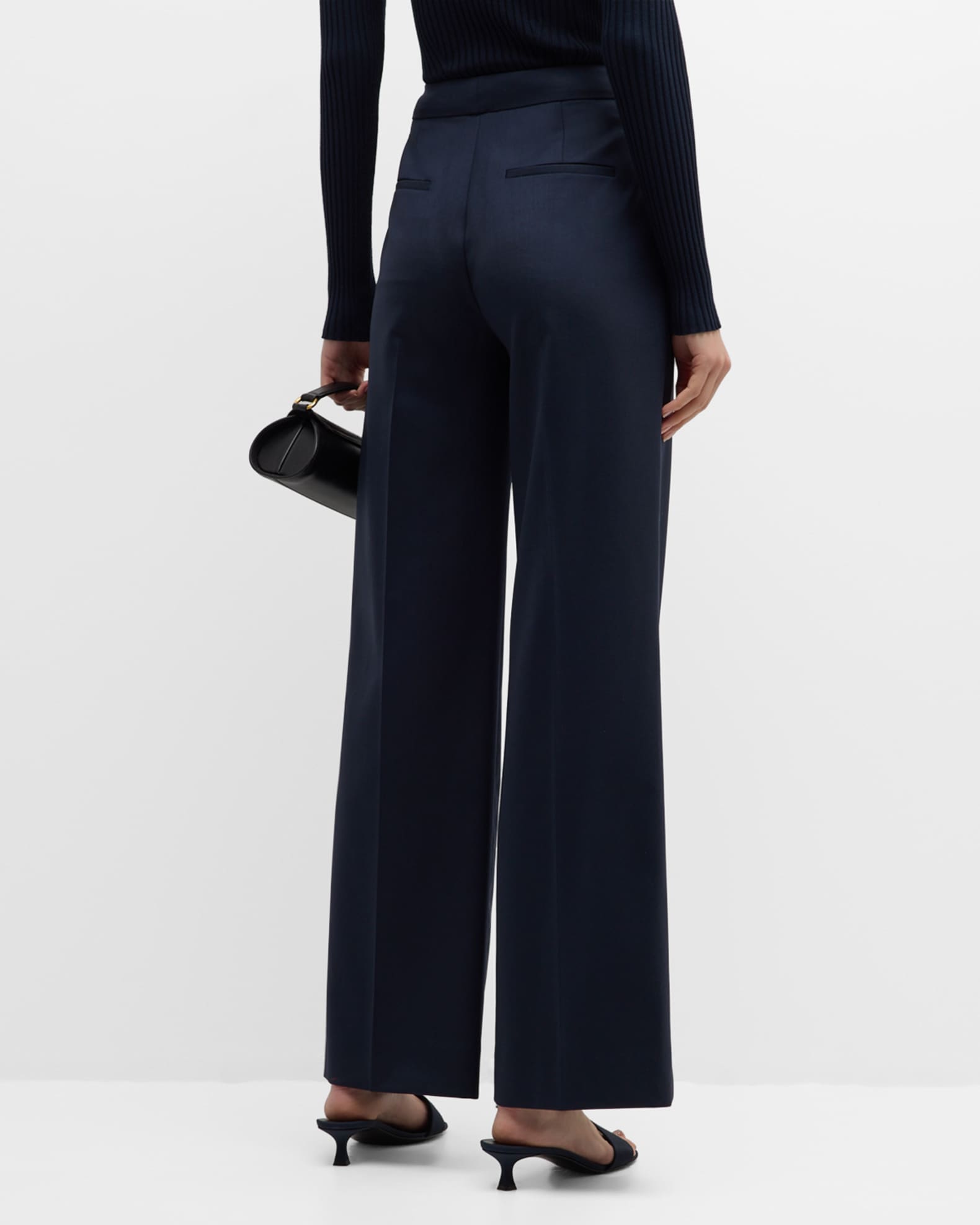 Mustard Cotton Blend Mid Rise Ankle Length Straight Trouser main image 1