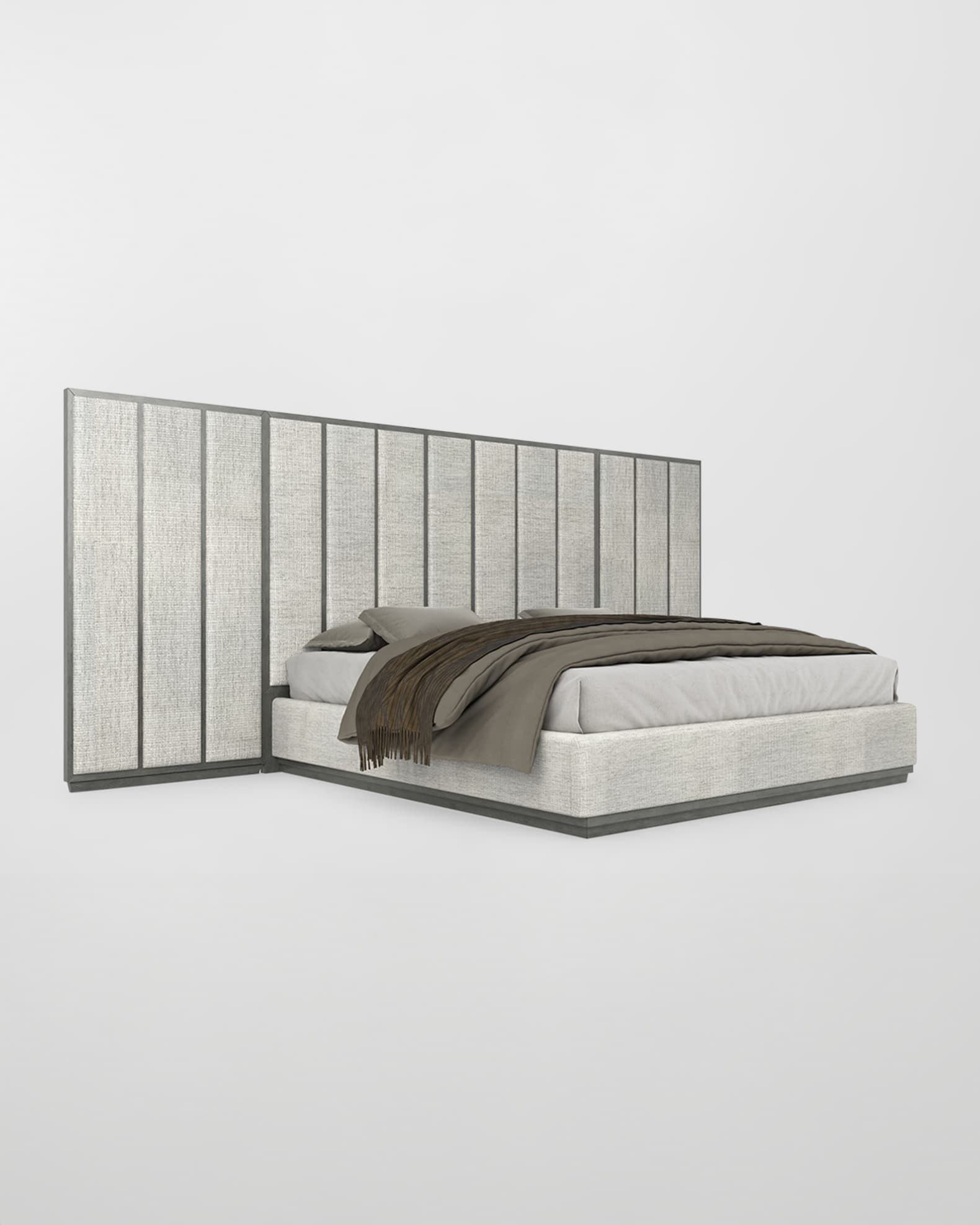 Colonna Extended Panel Upholstered California King Bed 0