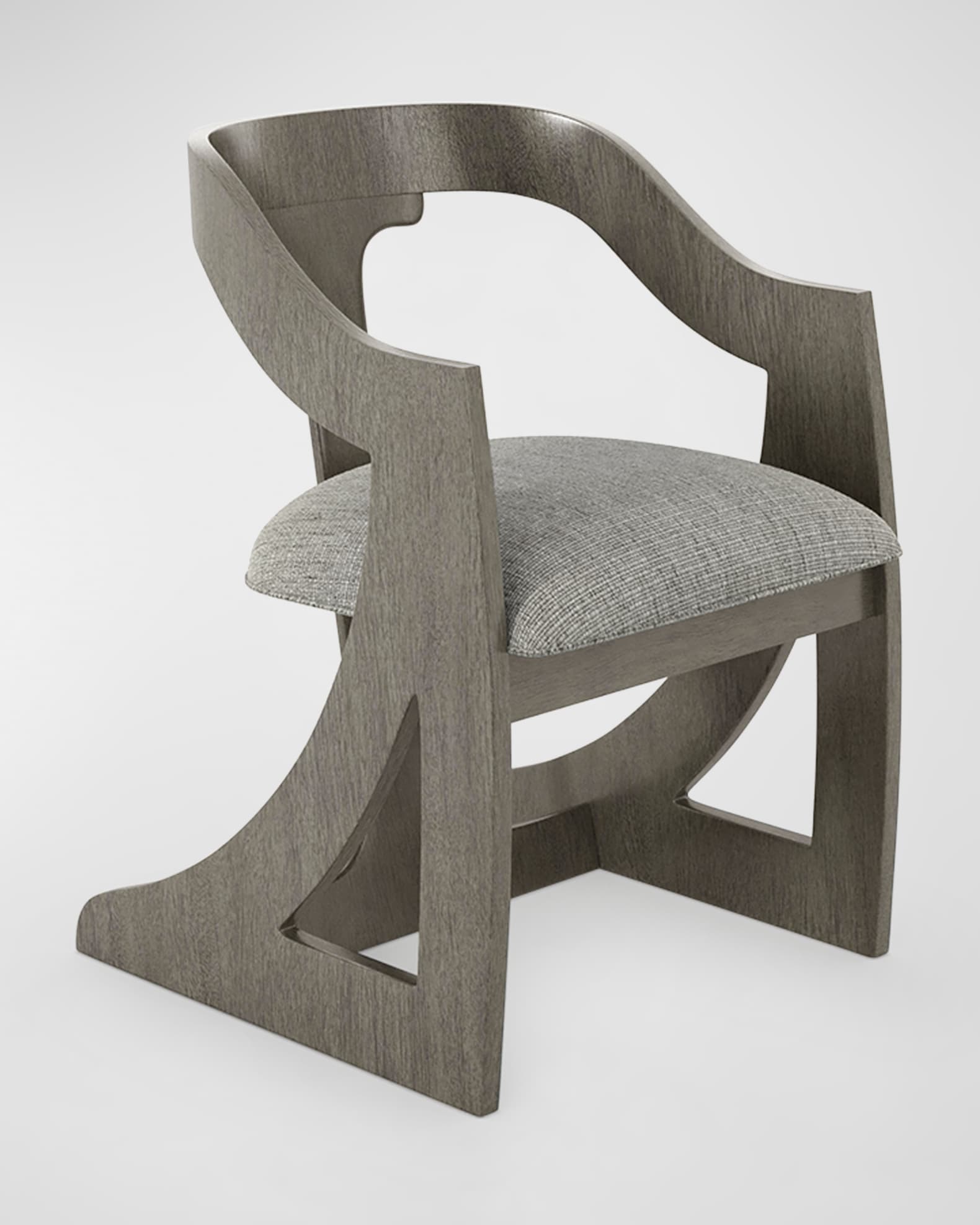 Cresent Barrel Dining Chair 0