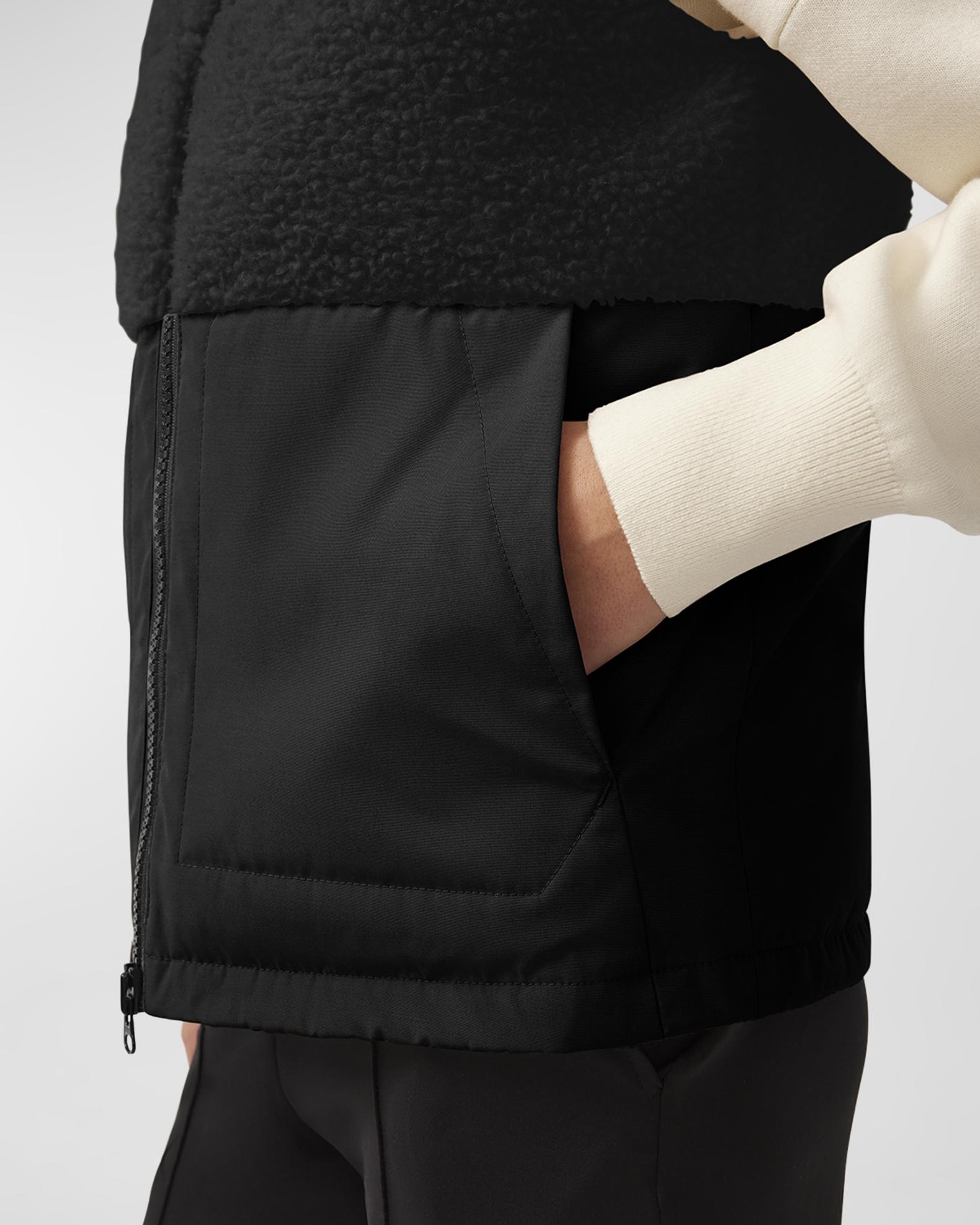 Canada Goose Elora Fleece Black Label Vest | Neiman Marcus