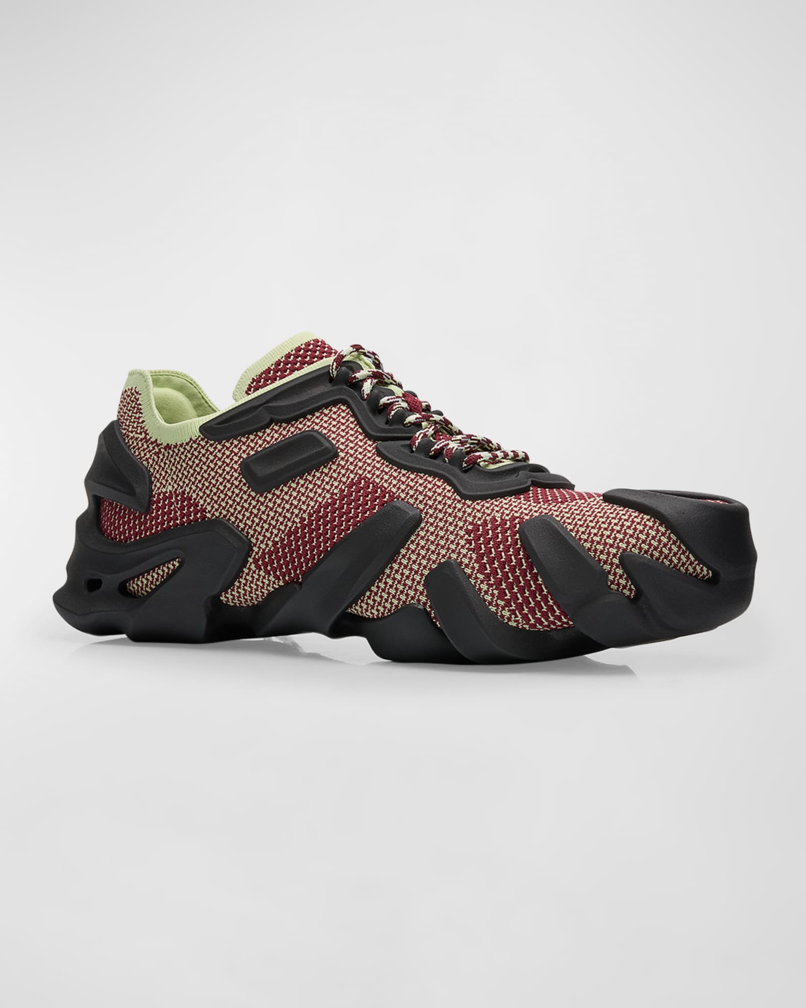 BOTTEGA VENETA 軽量テクニカルニットの フレックス スニーカー Bottega Veneta Men's Flex Technical Knit Low-Top Sneakers