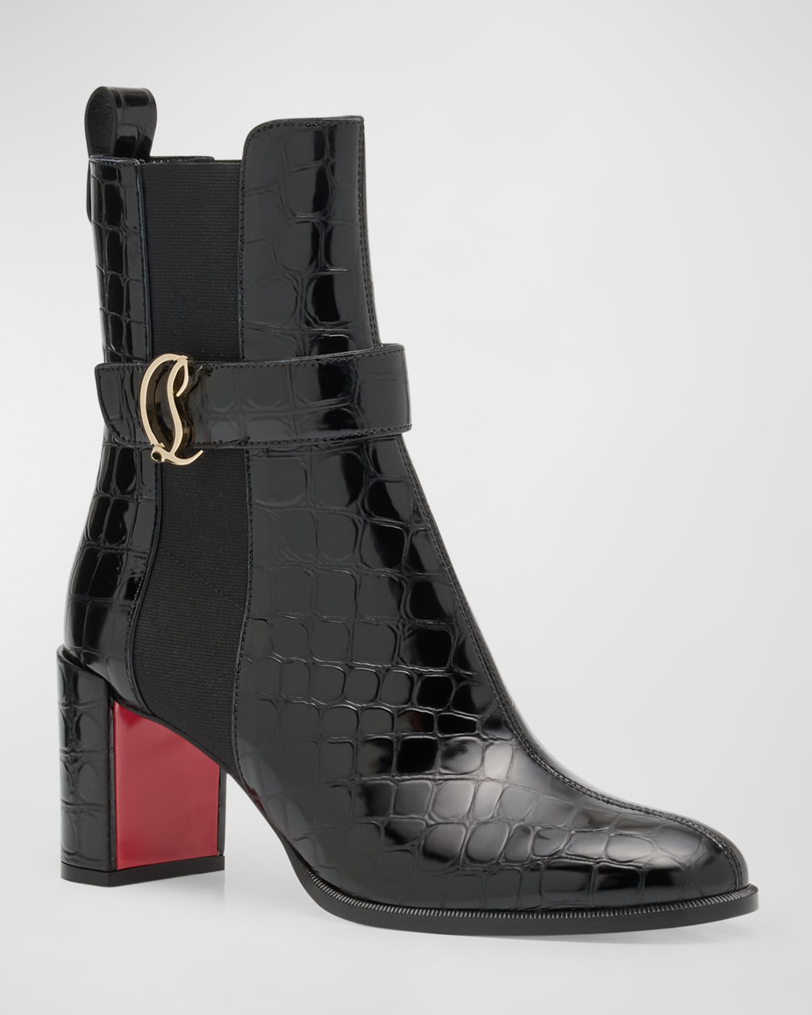 Neiman marcus black booties hotsell