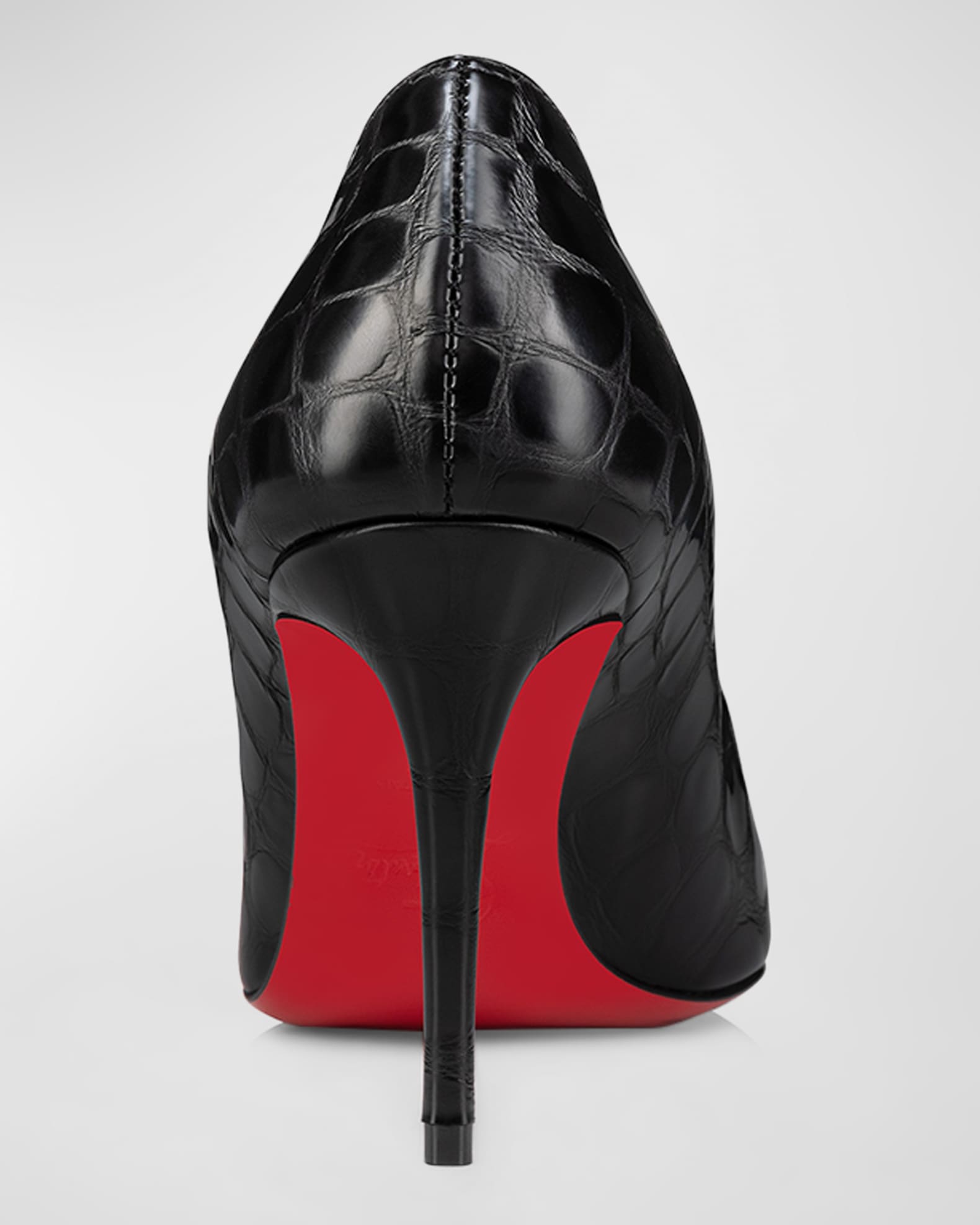 Louboutin crocodile best sale
