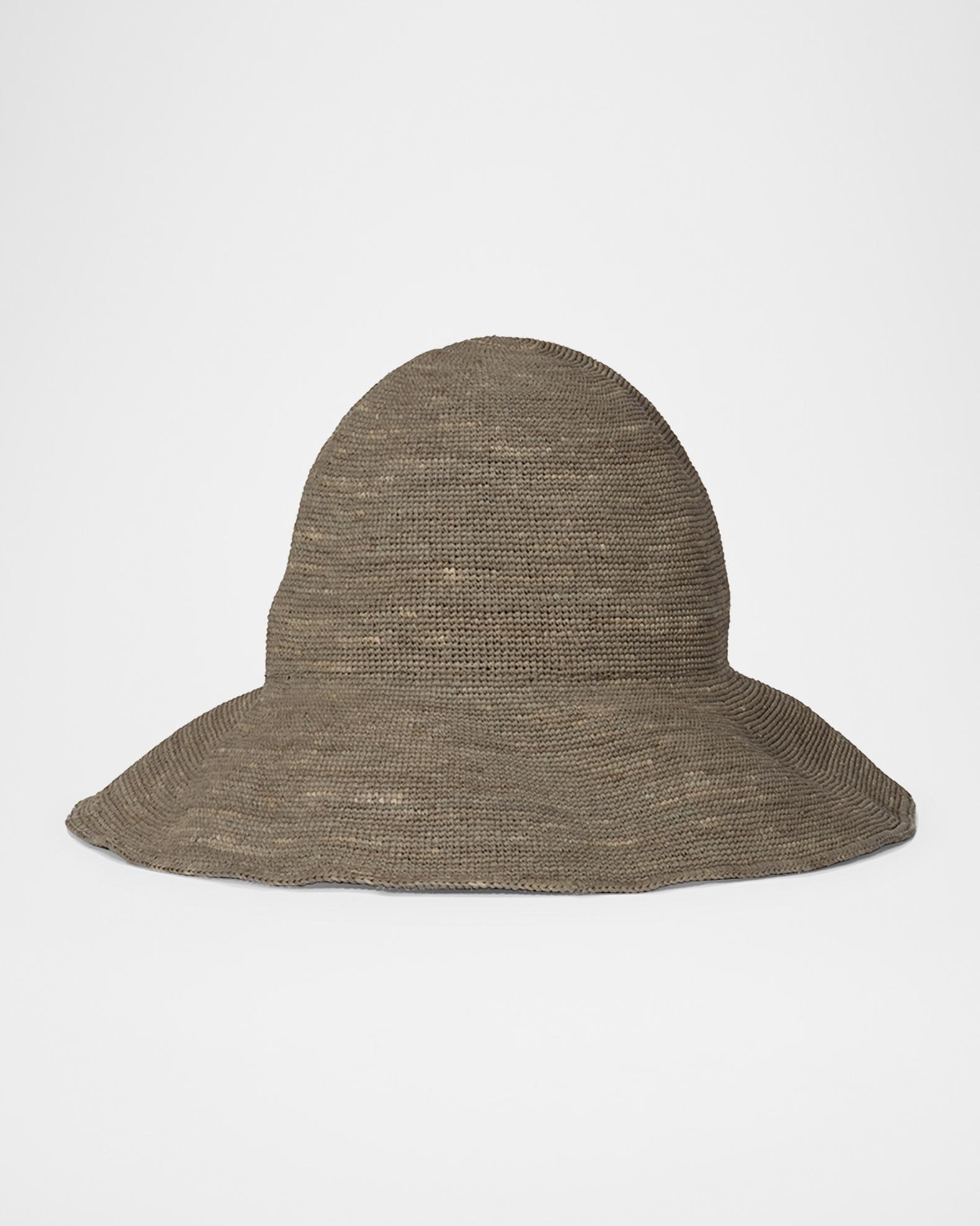 Janessa Leone Teagan Bucket Raffia Hat Janessa Leoné Teagan Raffia Bucket Hat - Sage | Editorialist main image 2