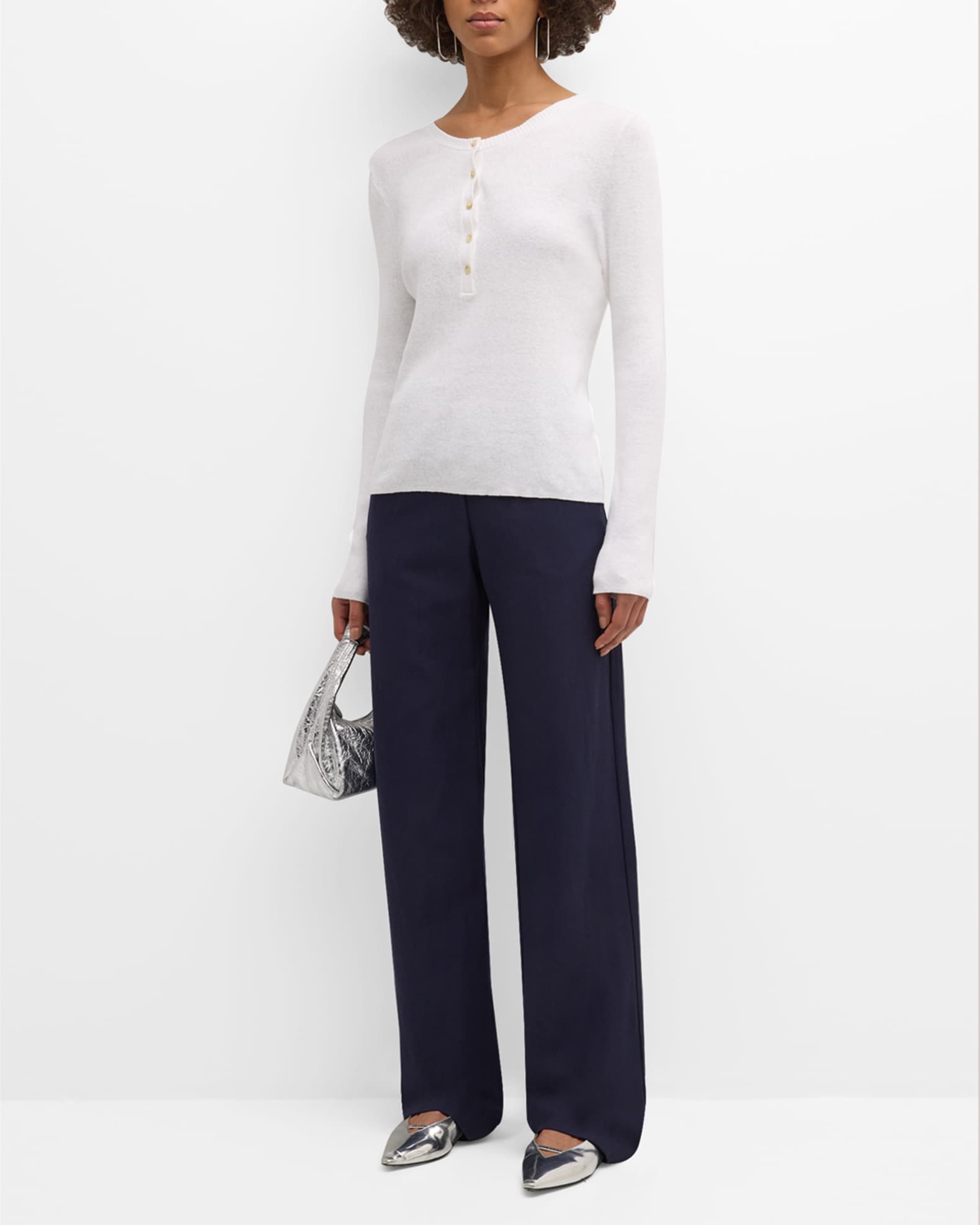 Enza Costa - Twill Everywhere Pant - Chocolate main image 0