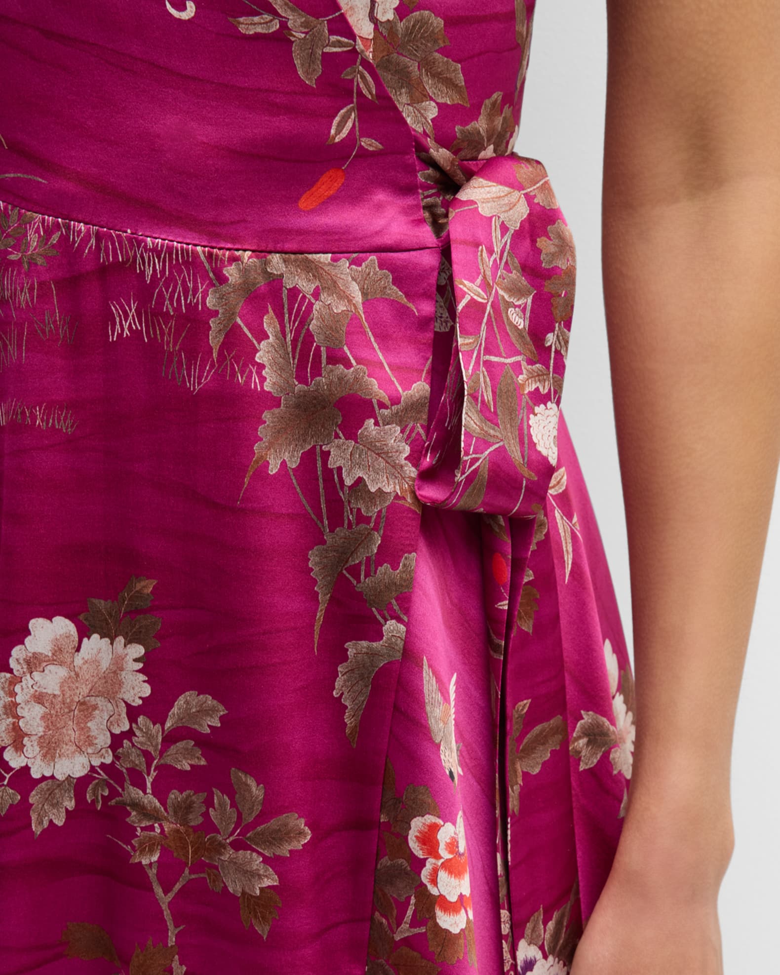 Pierre Louis Mascia Pierre Louis Mascia Printed silk dress