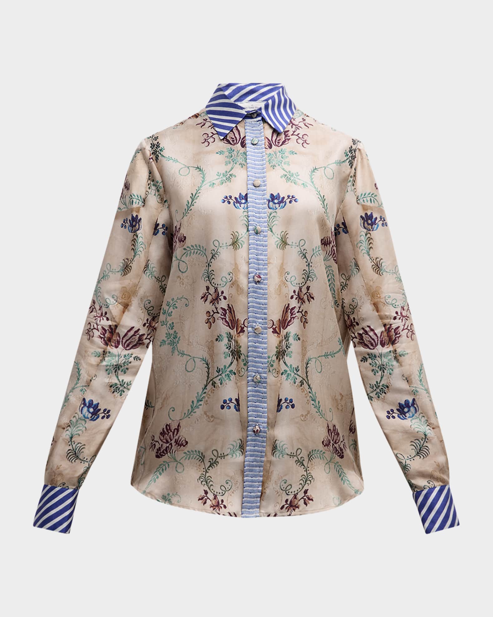 Pierre Louis Mascia Pierre Louis Mascia Silk shirt main image 0