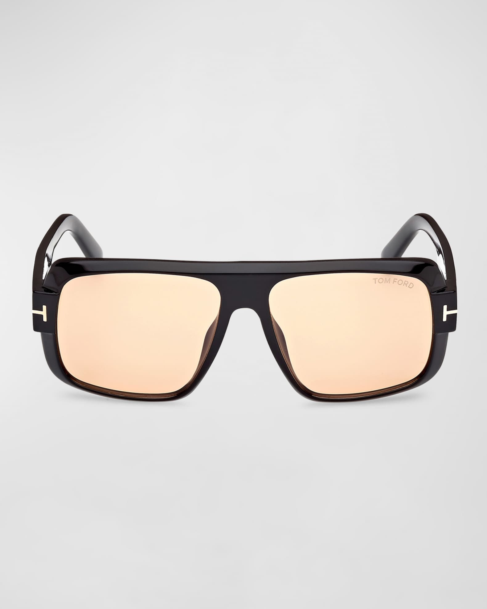 TOM FORD Men's Turner Acetate Rectangle Sunglasses | Neiman