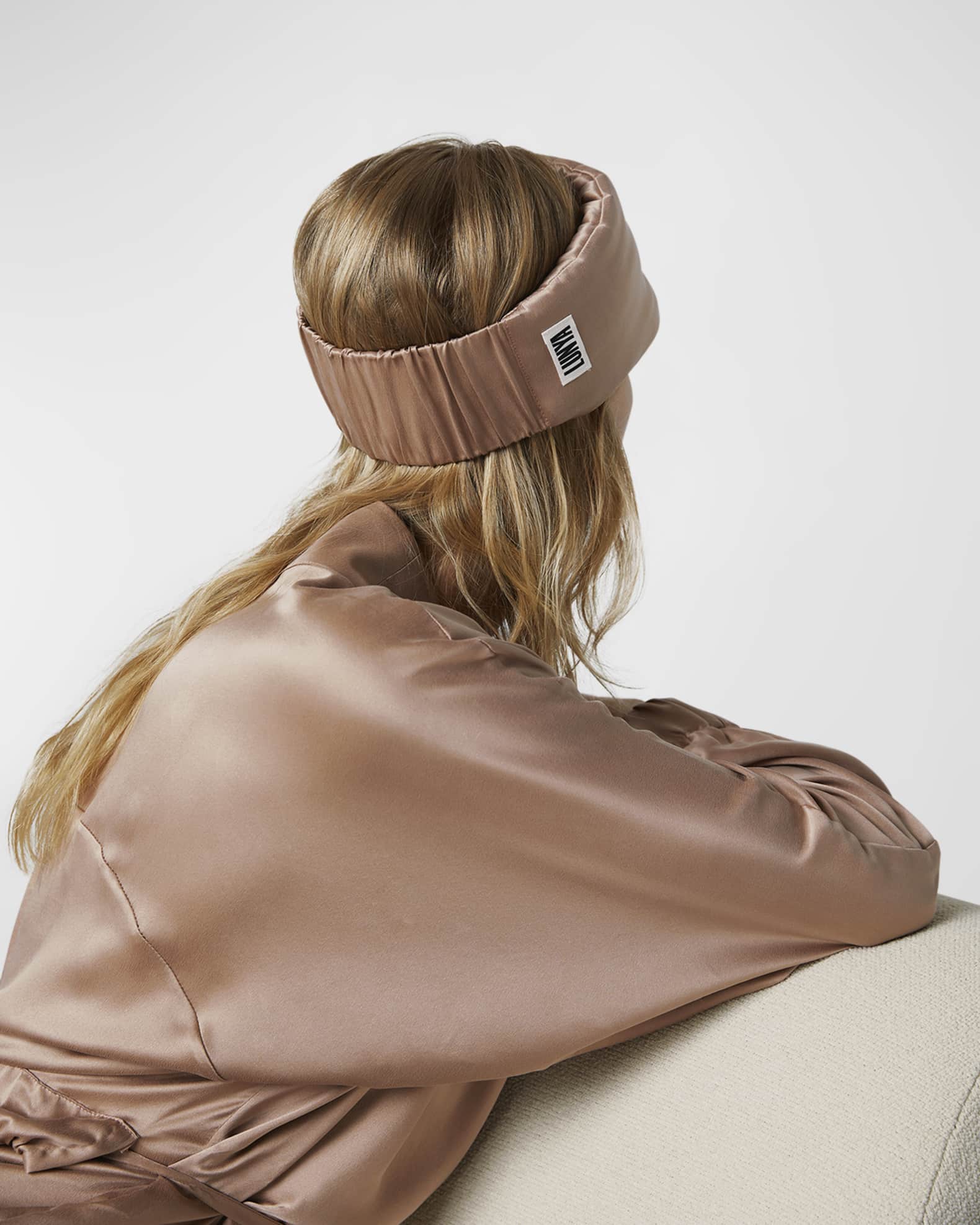 Lunya Washable Mulberry Silk Weighted Sleep Mask Neiman Marcus