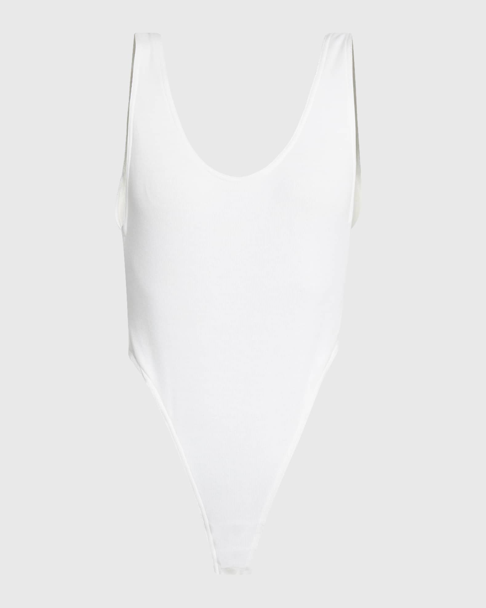 ALAÏA White Embroidered Bodysuit