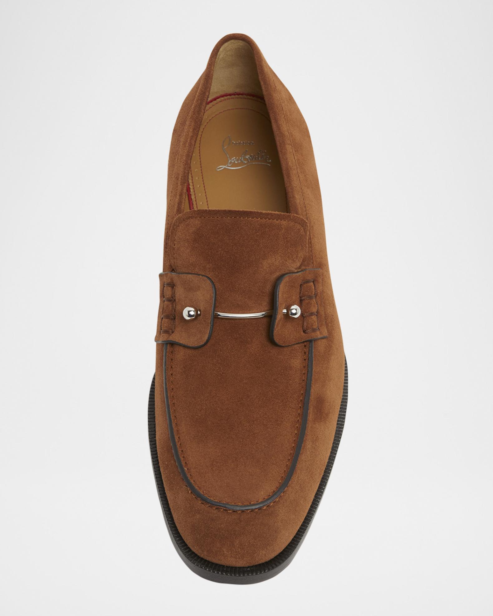 Mens Louboutin Slide/loafer Cream Color W Chain Across The Top Hp??? Christian Louboutin Men main image 4