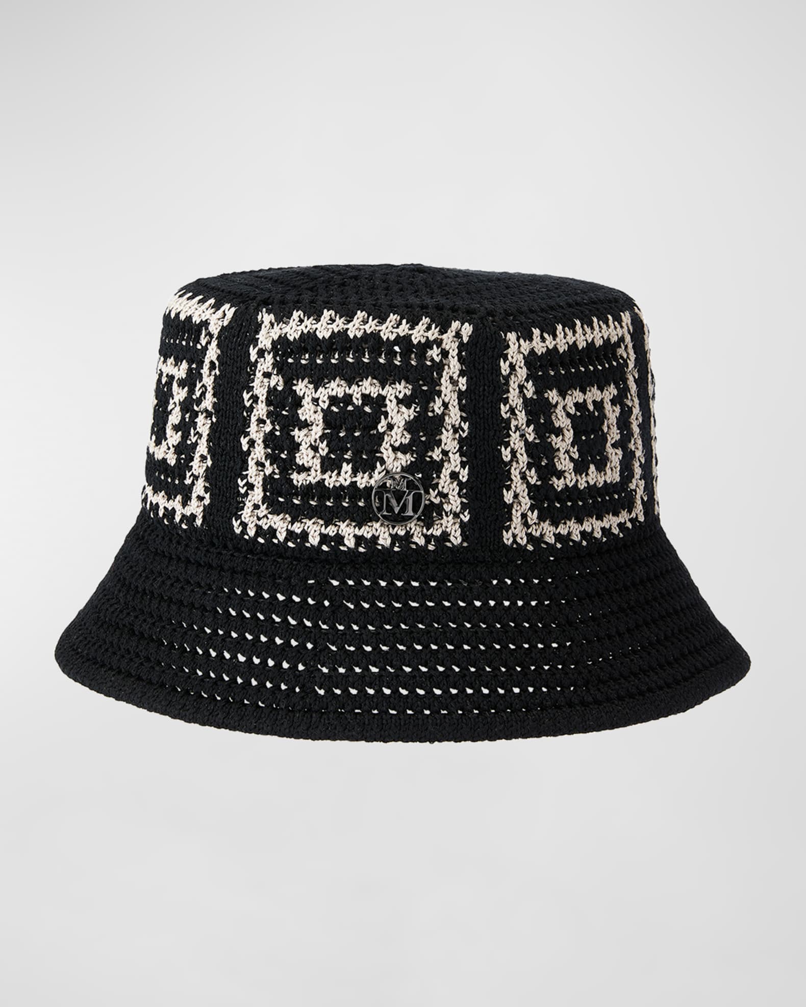 まとめ買いでお得 Bucket Knit Axel Michel Maison Hat Marcus Neiman | 麦わら帽子/ストローハット