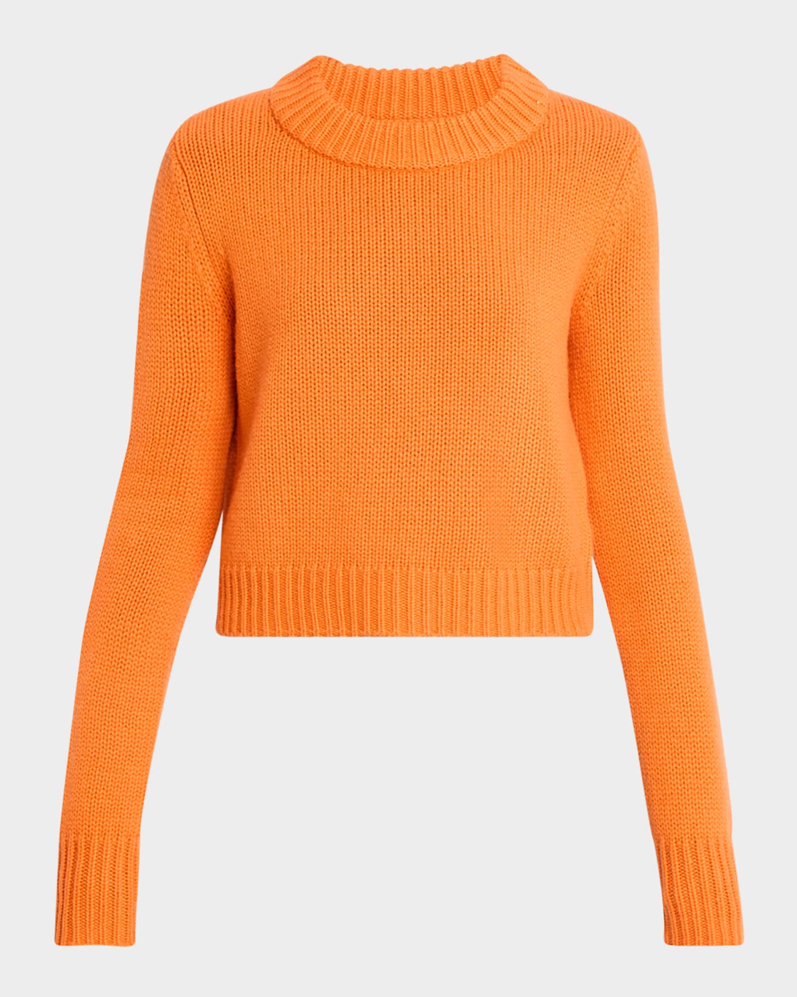 Wool Cashmere Solid Mini Marin Sweater 0