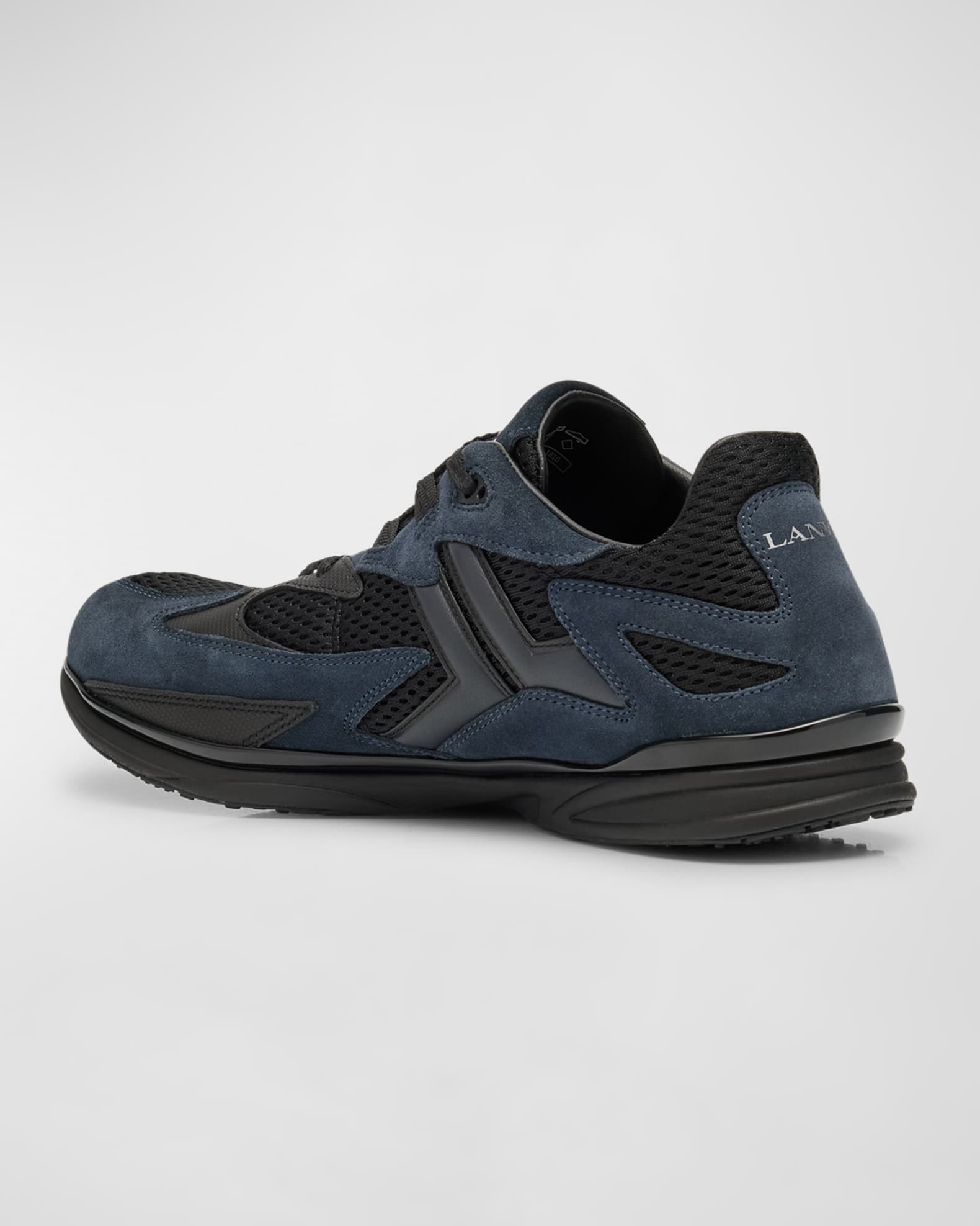 スニーカー LANVIN 'Meteor' sneakers Lanvin METEOR SNEAKERS IN MESH AND SUEDE | REVERSIBLE