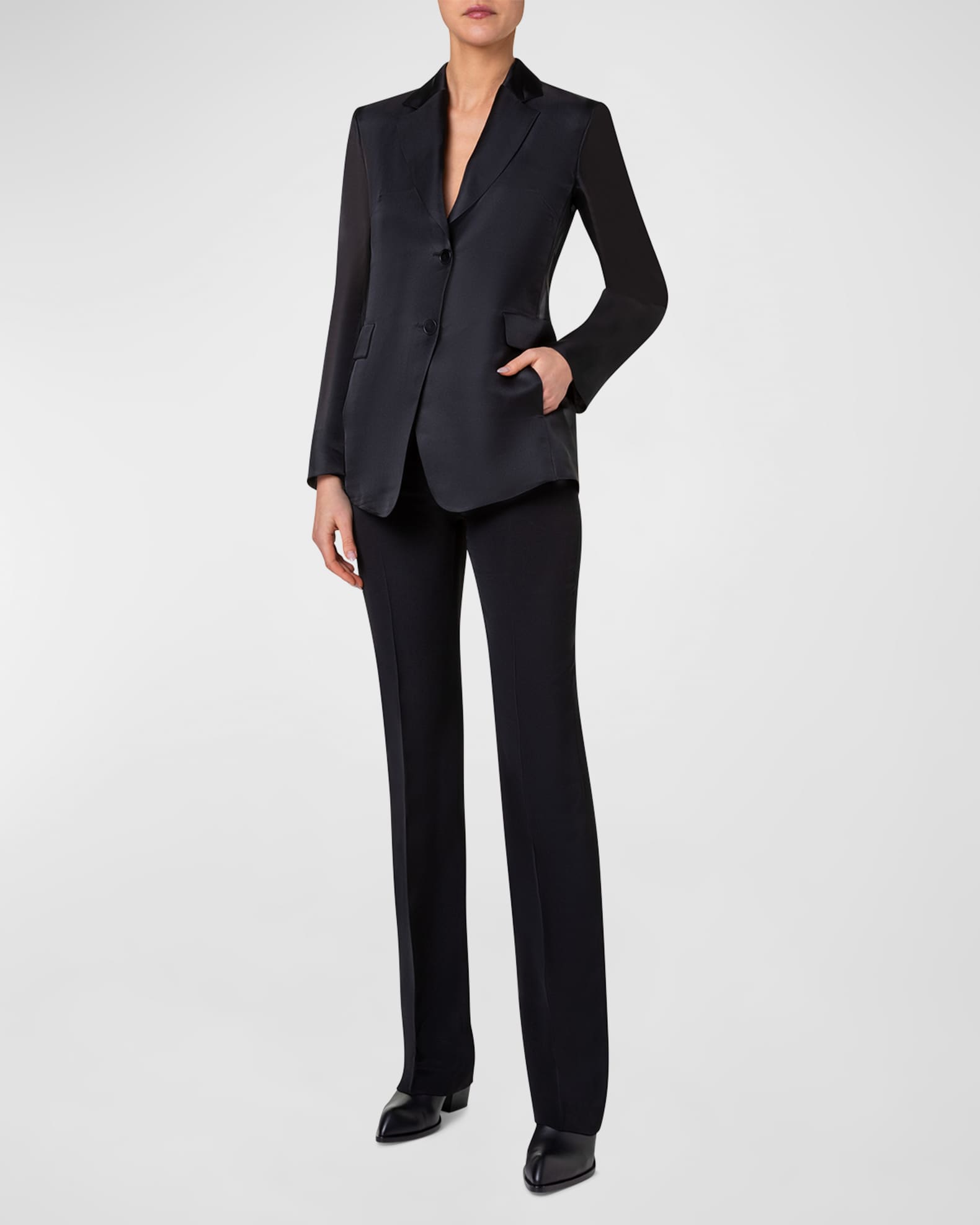 Sheer blazer jacket on sale