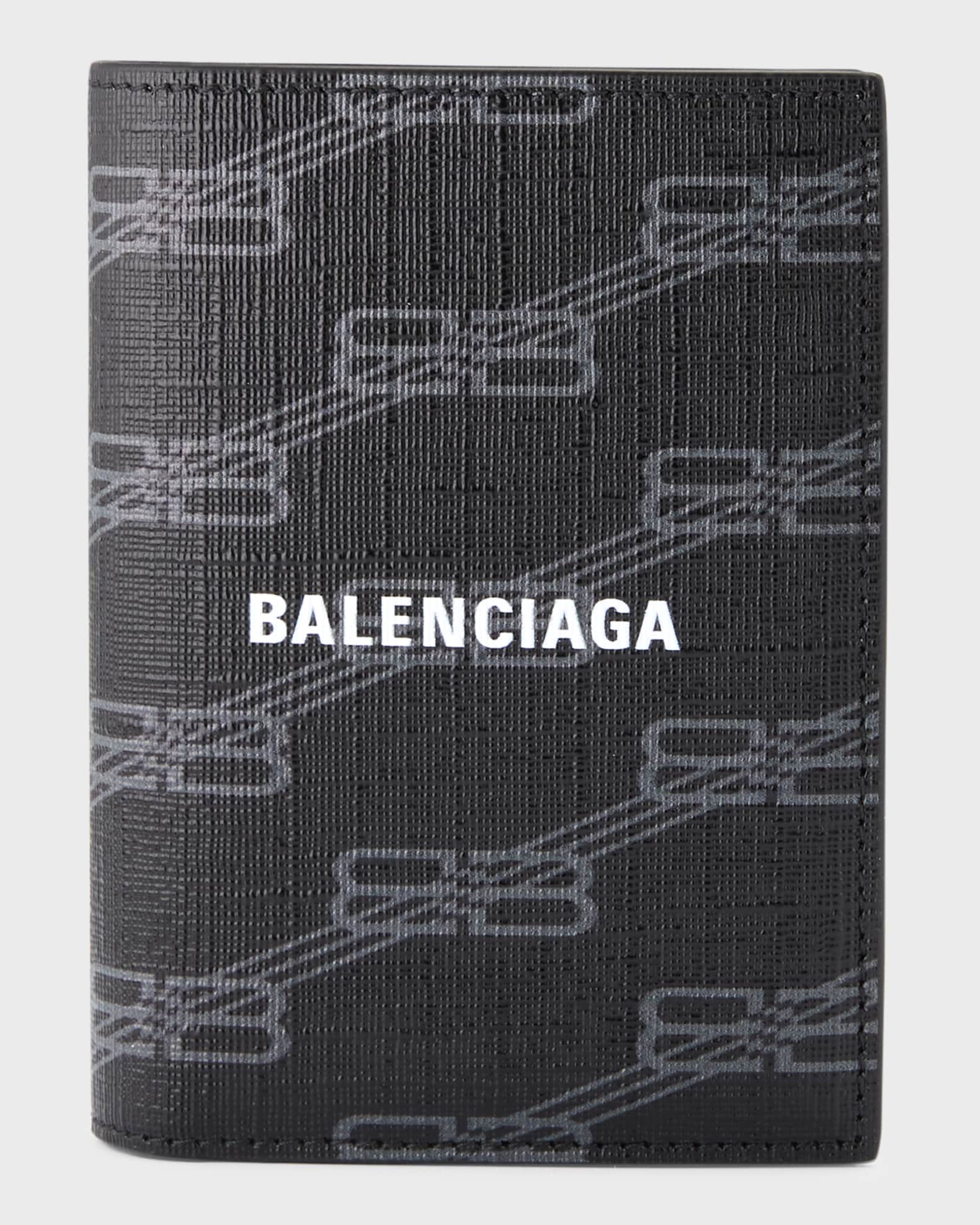 Men's Monogram Coated Canvas Bifold Wallet 0