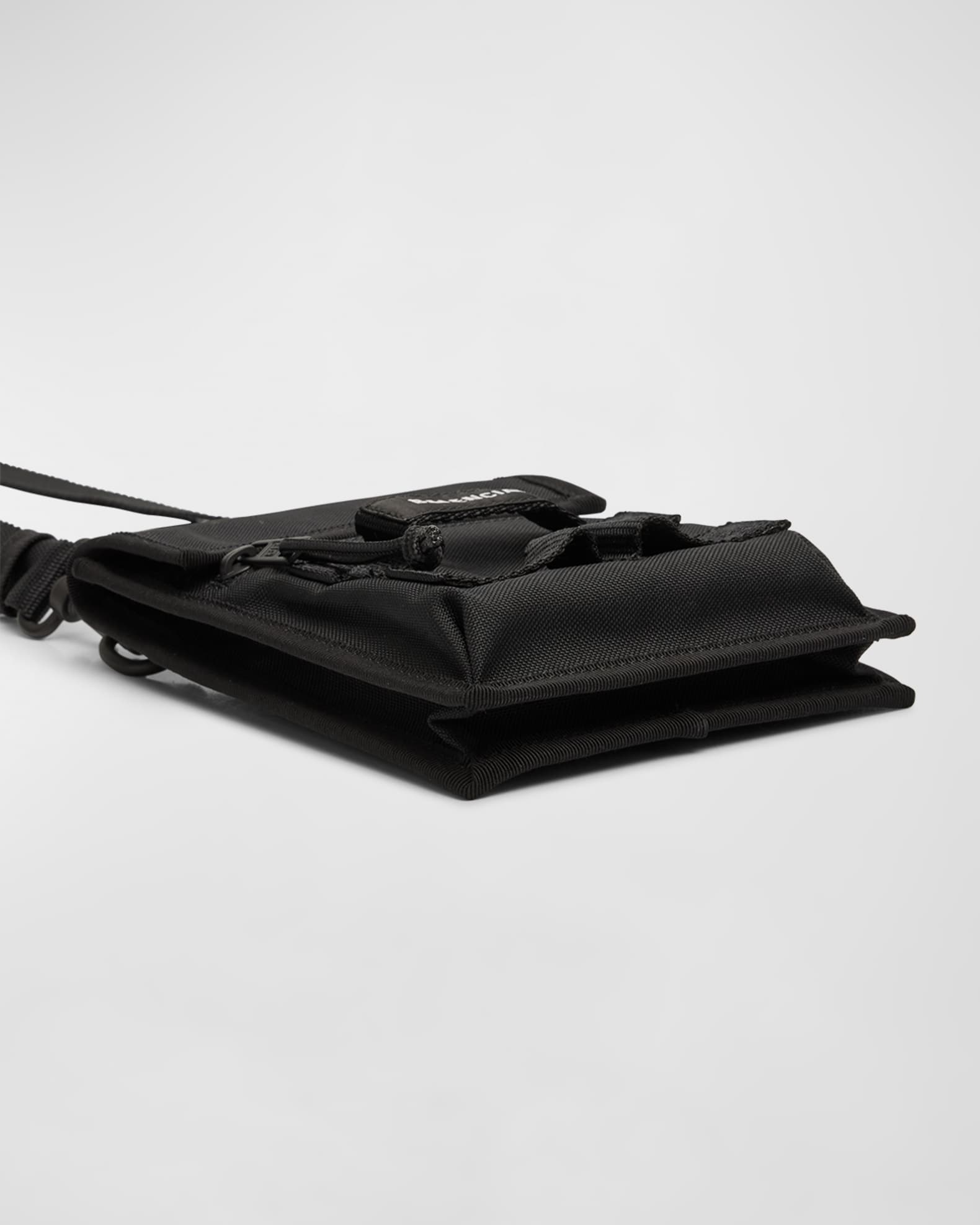 Men's Nylon Army Pouch With Strap 1