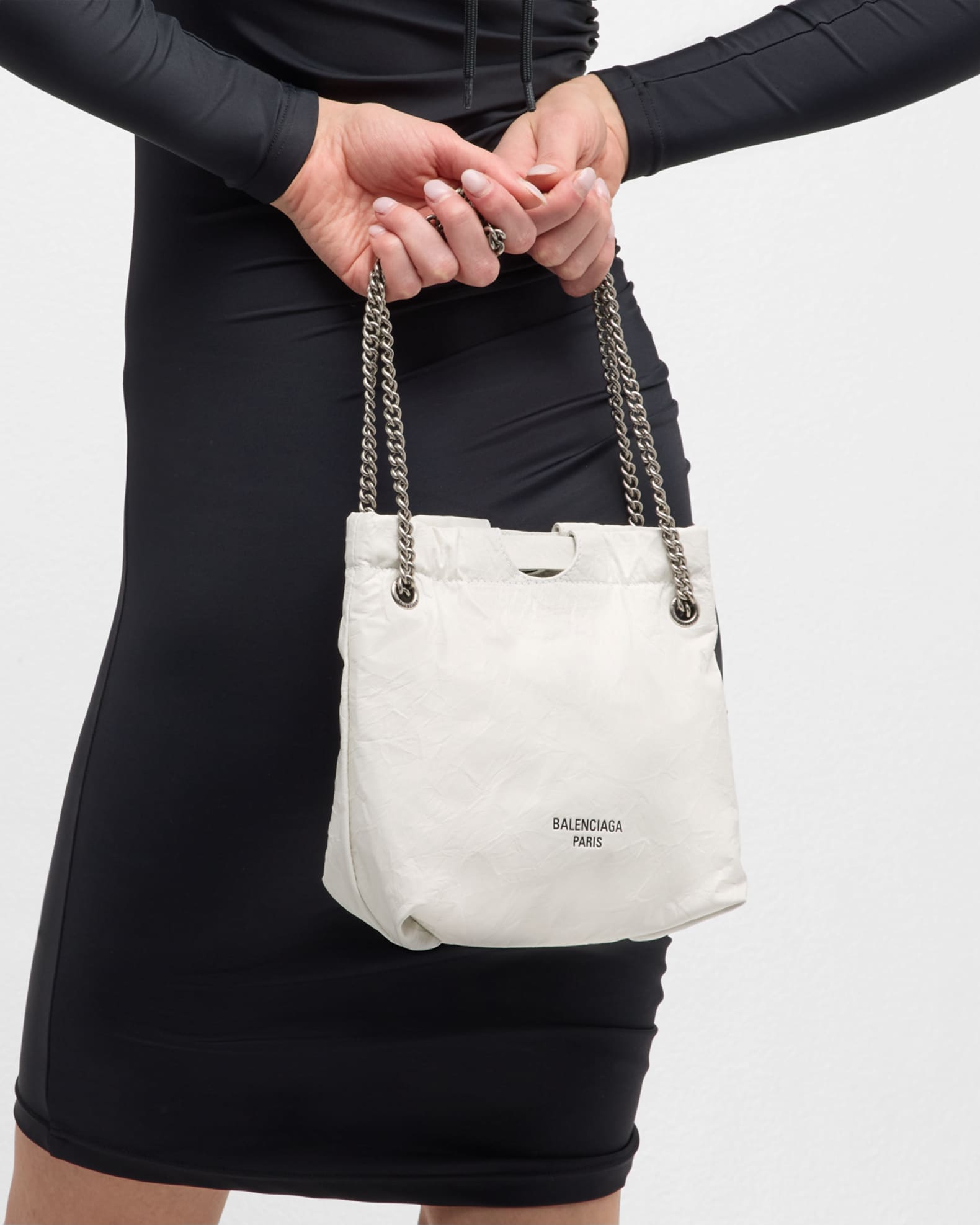Balenciaga Crush XS Tote Bag | Neiman Marcus Balenciaga Crush XS Tote Bag | Neiman Marcus
