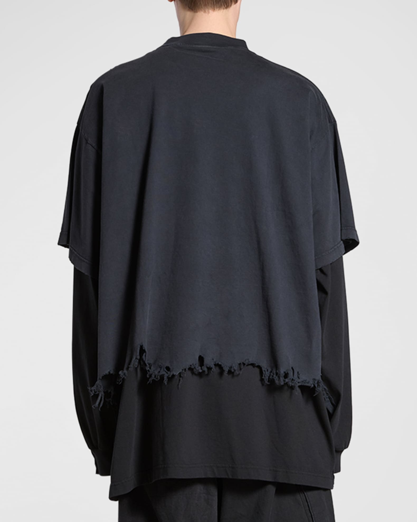 Balenciaga Unity Cut Off Cropped T-Shirt – www.Lukes.store