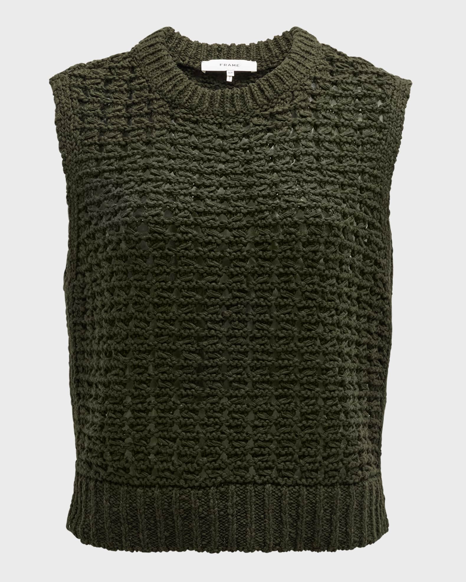 FRAME Tape Yarn Sweater Vest