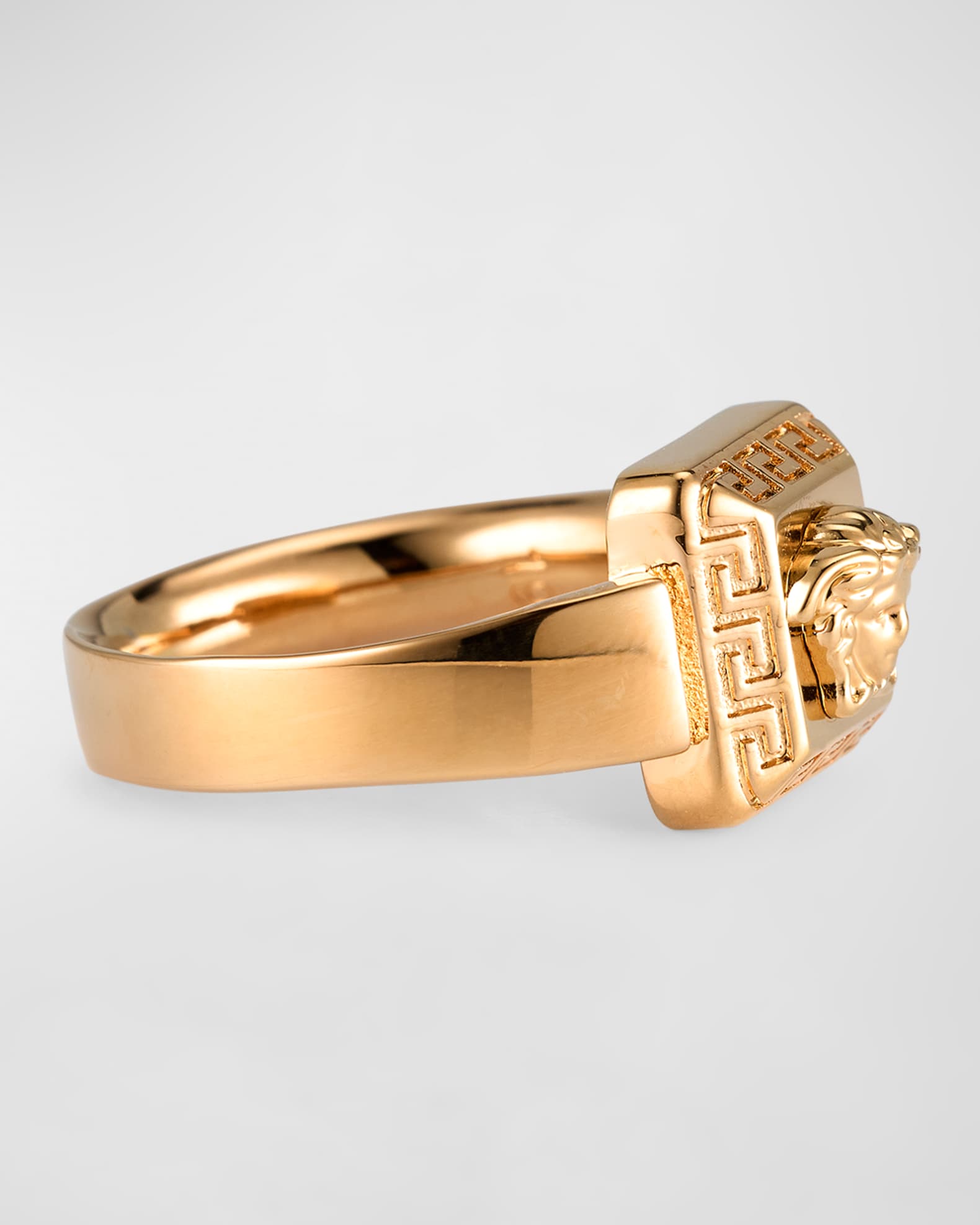 Versace Men s Medusa Ring Versace Gold Men s 8 Men s Jewelry Men s Rings