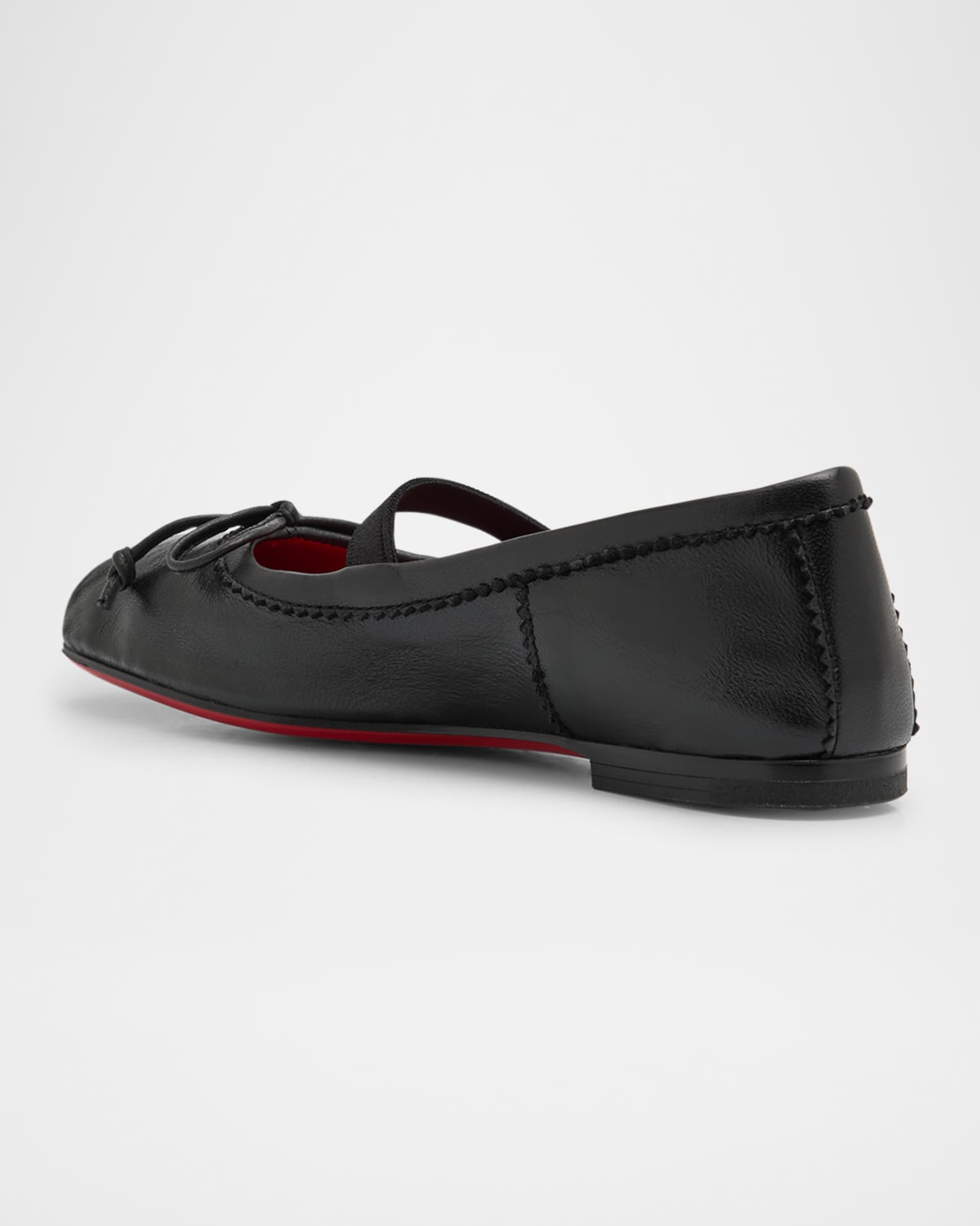 Girl's Leather Ballet Flats, Toddlers/Kids 1