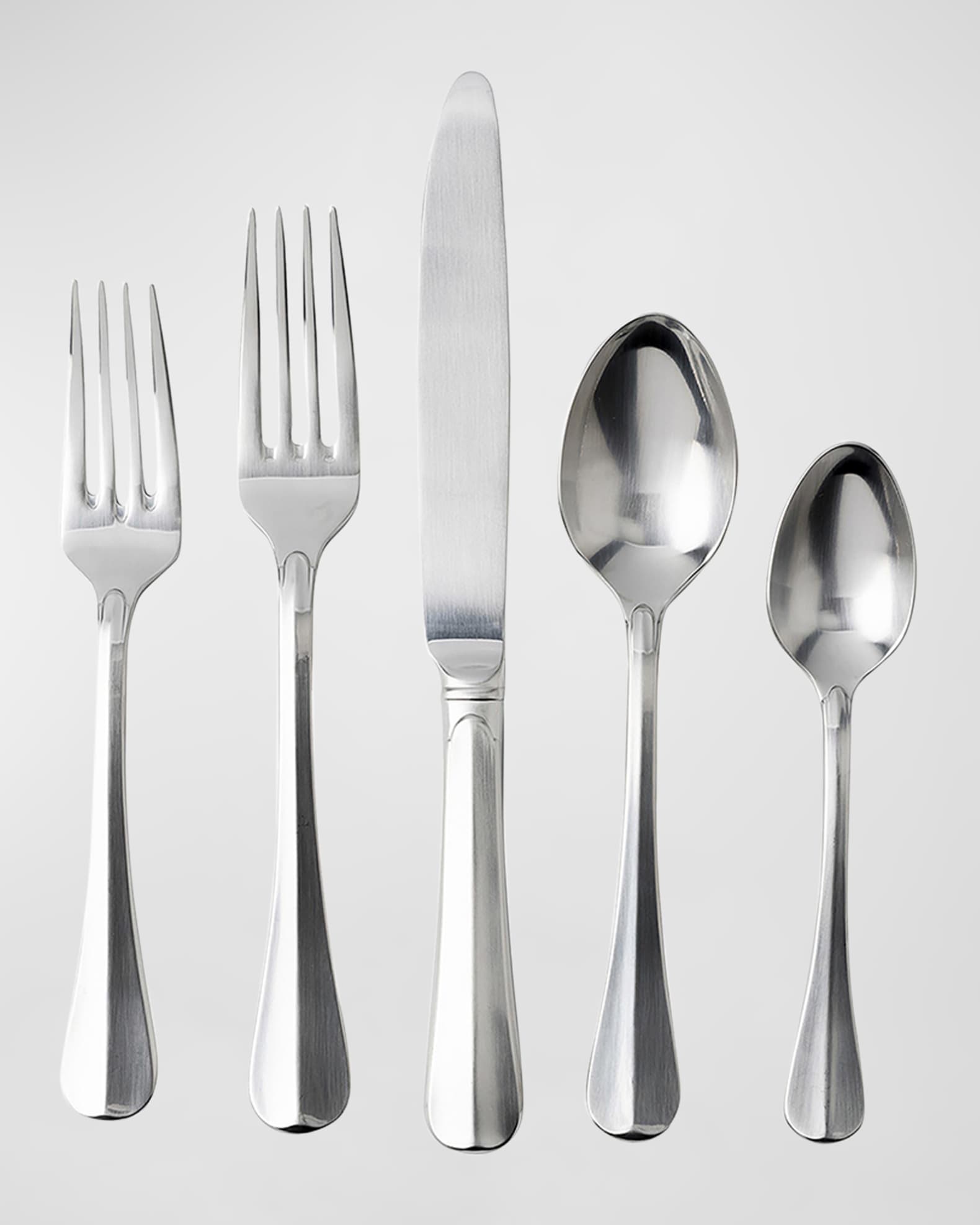 Juliska Bistro 20Piece Flatware Set Bright Satin Neiman Marcus