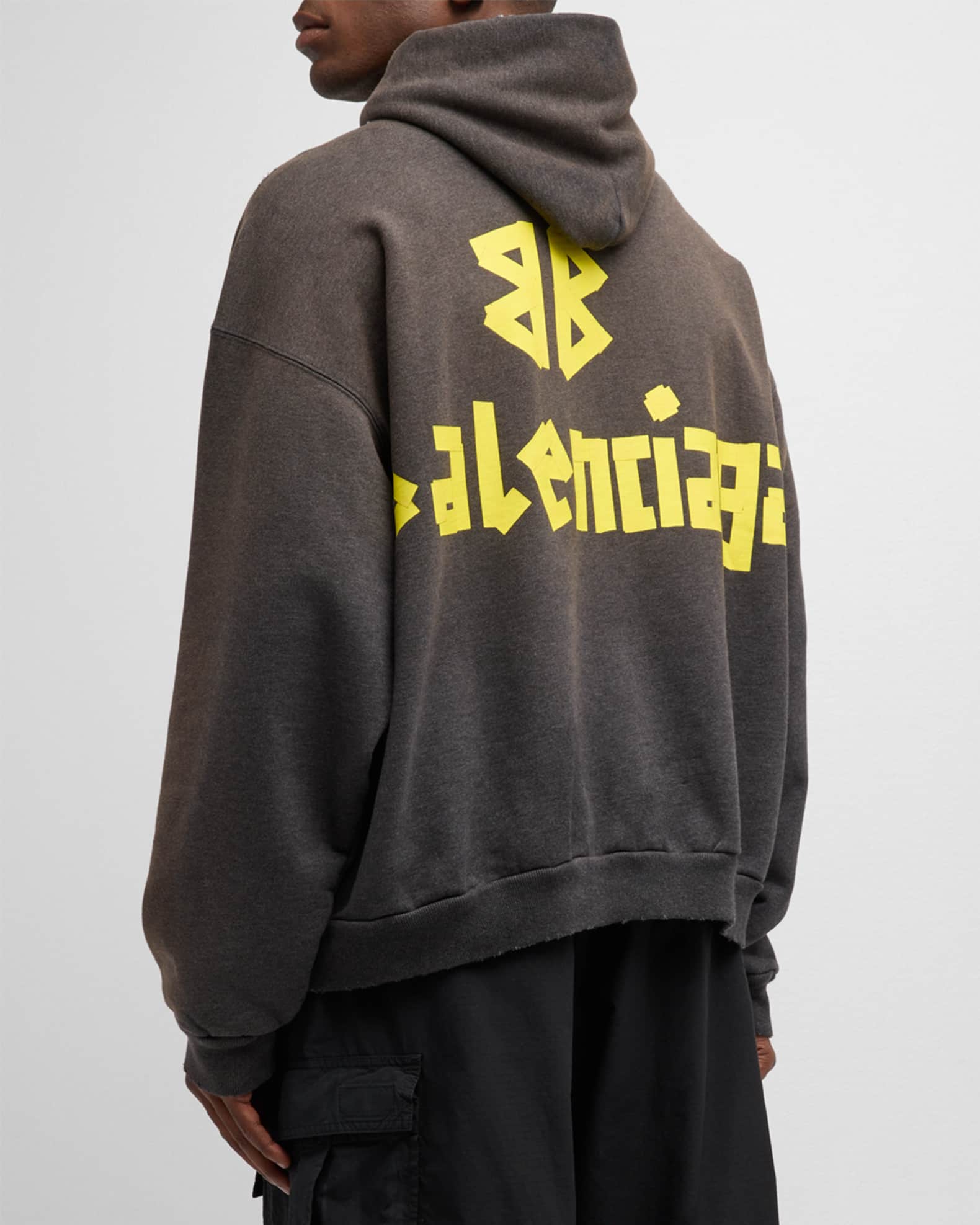 Balenciaga phone pocket hoodie outlet