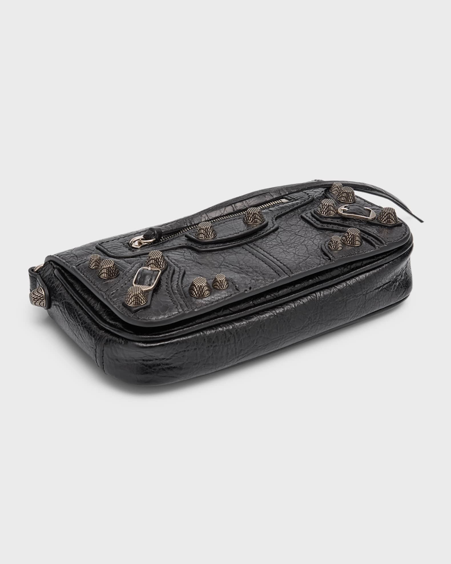 Balenciaga Men s Le Cagole Mini Flap Crossbody Bag Neiman Marcus